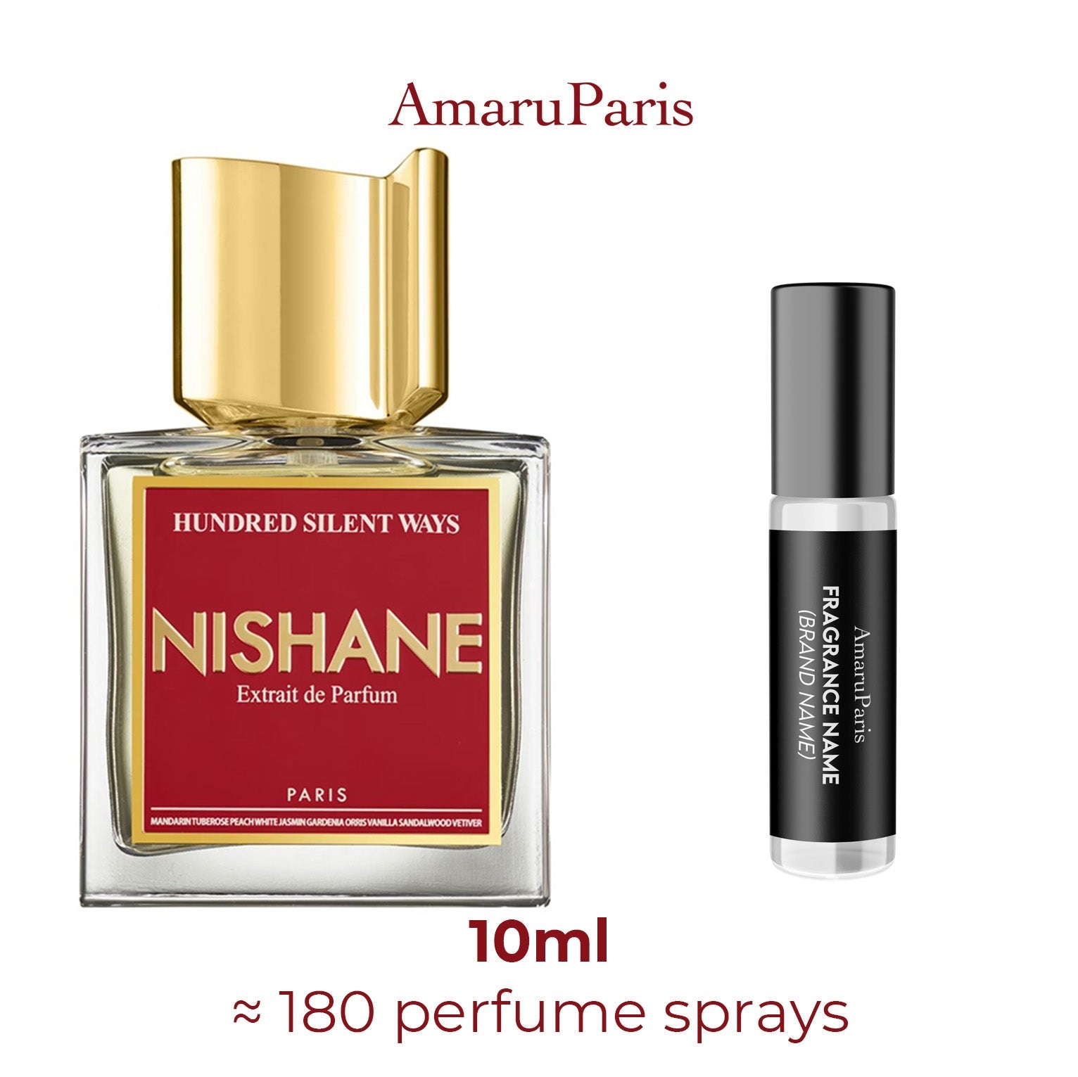 Parfum Hundred Silent Ways Nishane unisexe - ParfumAmaruParis