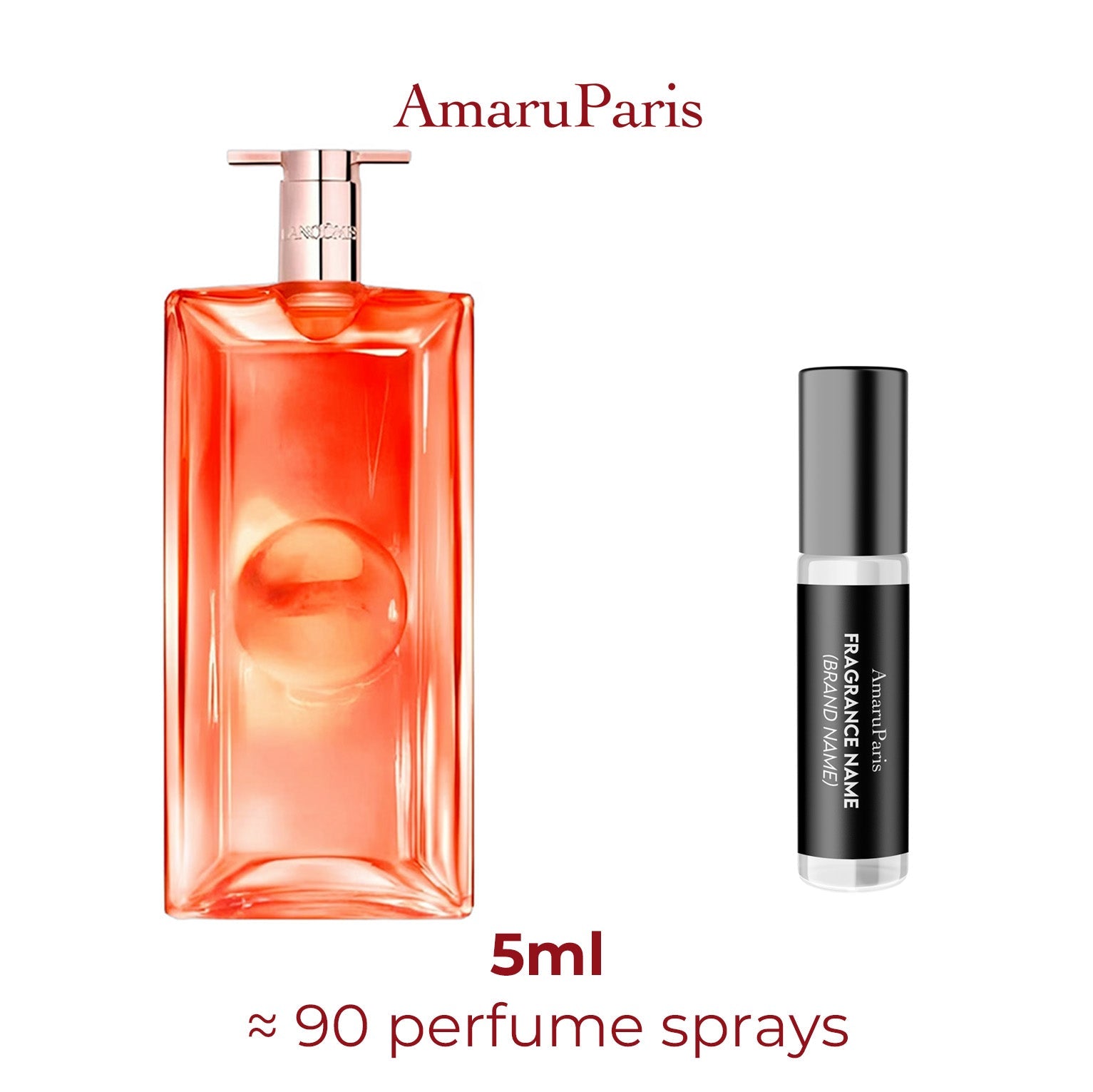 Parfum Idôle Peach 'N Roses Lancôme pour femme - AmaruParis