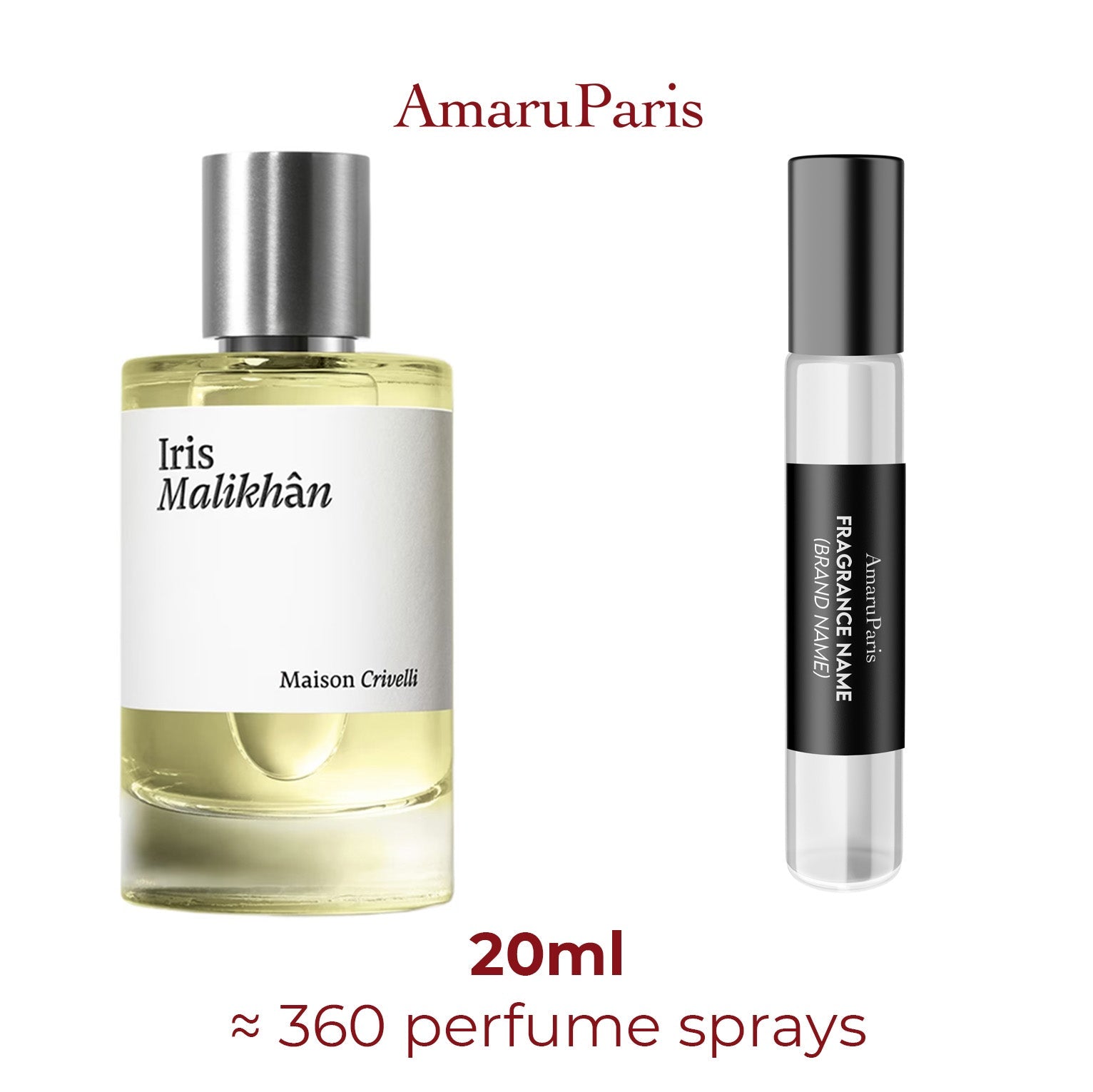 Parfum Iris Malikhân Maison Crivelli unisexe - ParfumAmaruParis