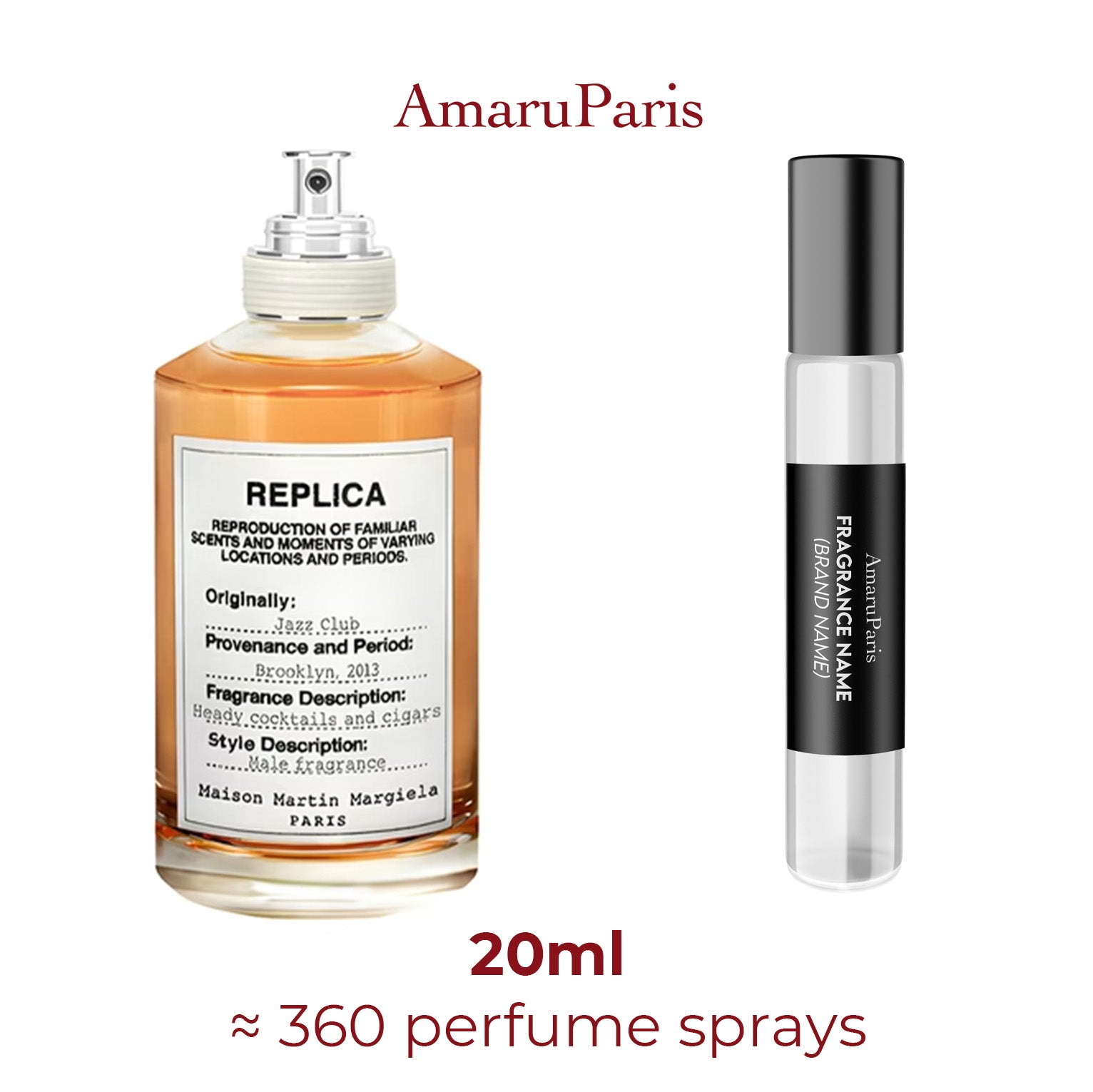 Parfum Jazz Club Maison Martin Margiela pour homme - ParfumAmaruParis