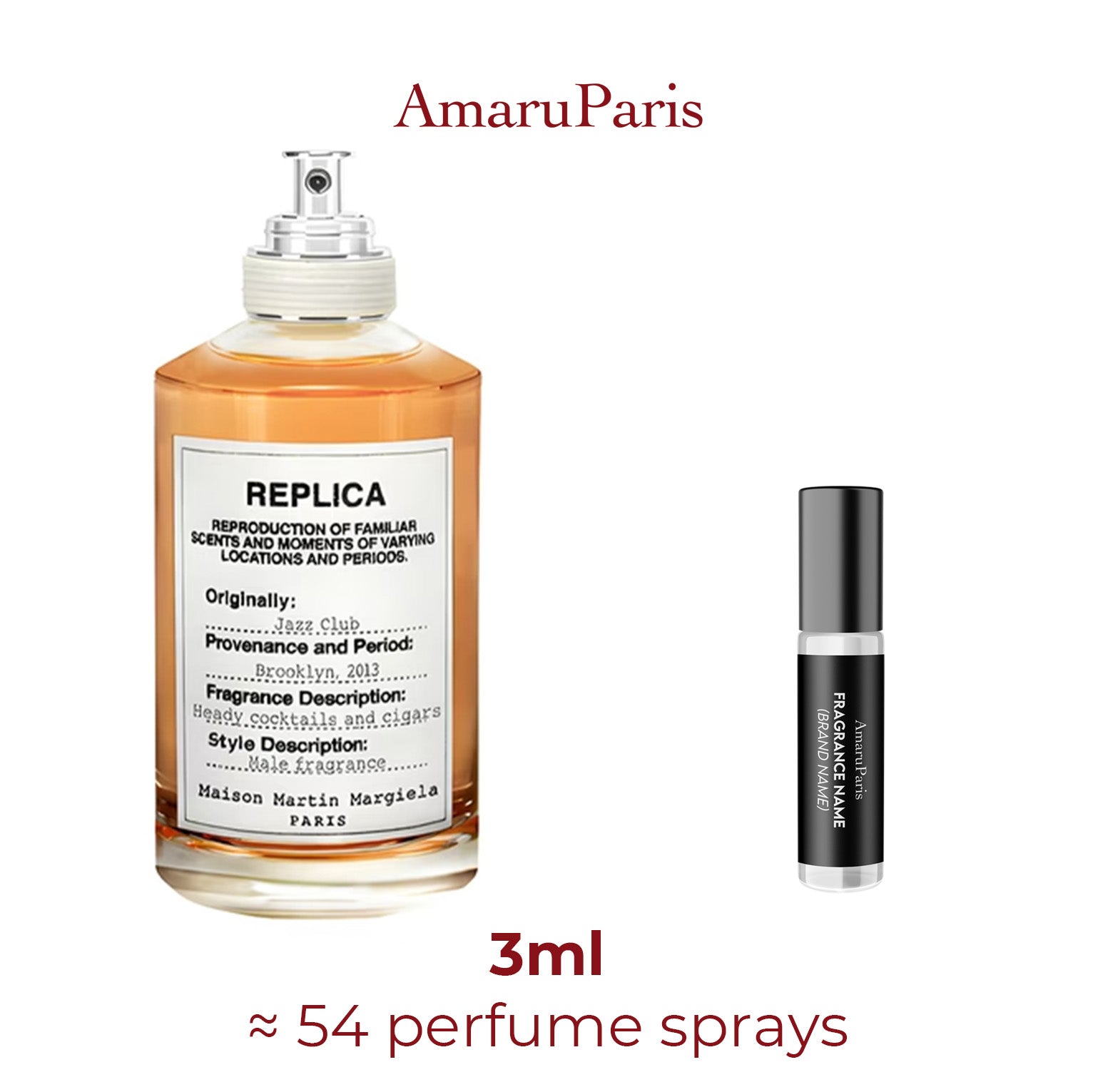 Parfum Jazz Club Maison Martin Margiela pour homme - ParfumAmaruParis