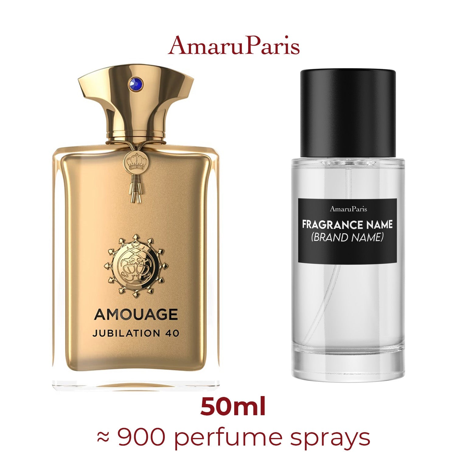 Parfum Jubilation 40 Man Amouage pour homme - ParfumAmaruParis