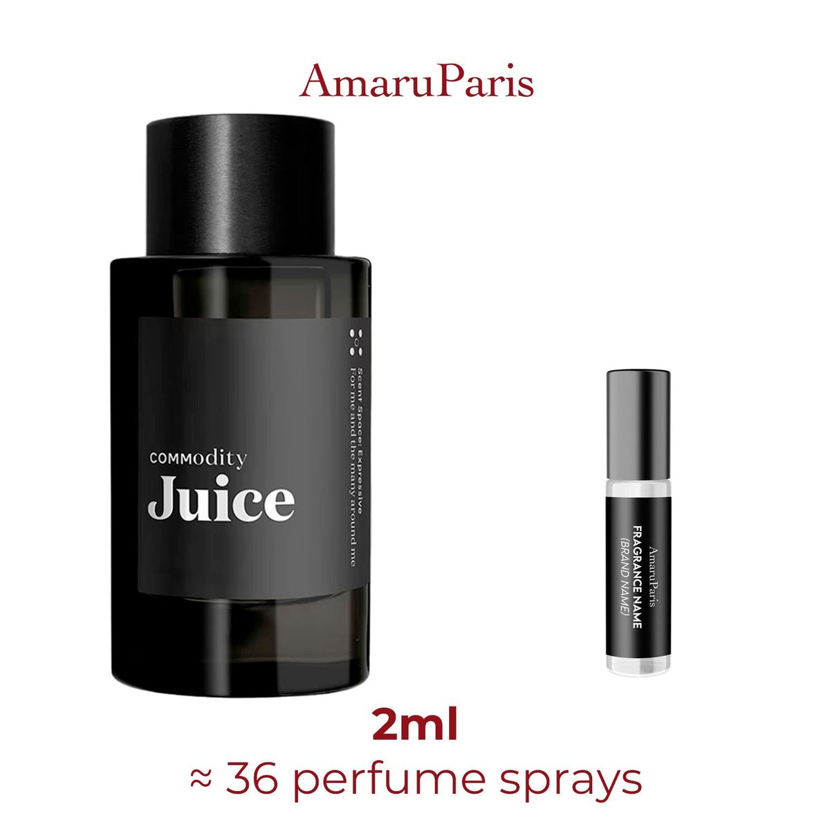 Parfum Juice Commodity unisexe - AmaruParis