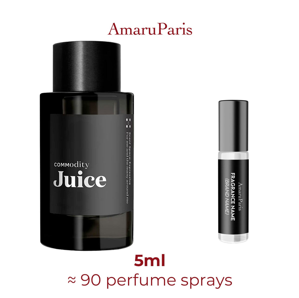 Parfum Juice Commodity unisexe - AmaruParis