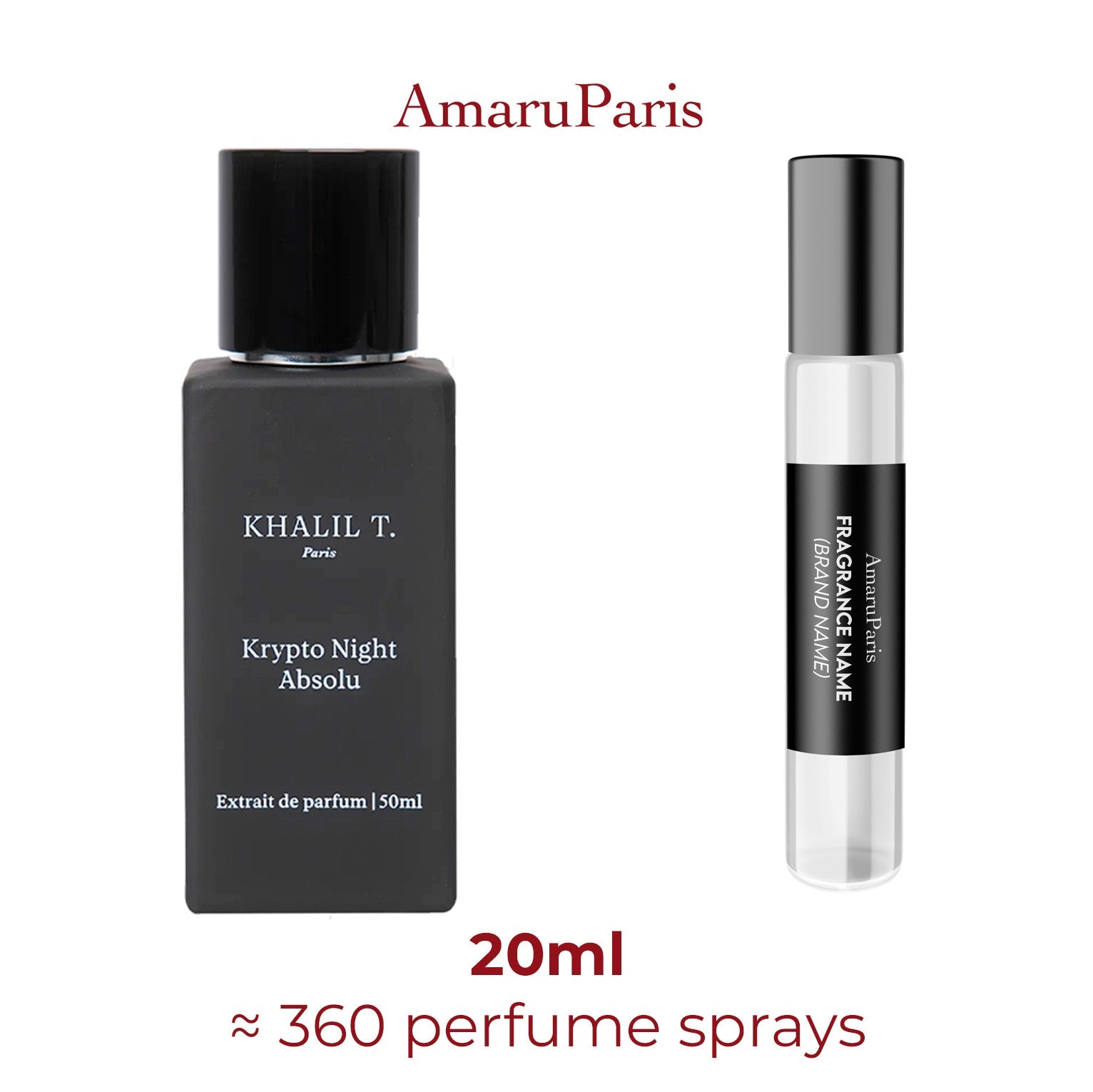 Parfum Krypto Night Absolu Khalil T. unisexe - ParfumAmaruParis