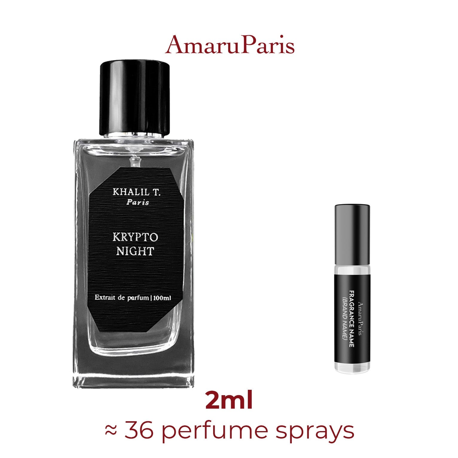 Parfum Krypto Night Khalil T. unisexe - ParfumAmaruParis