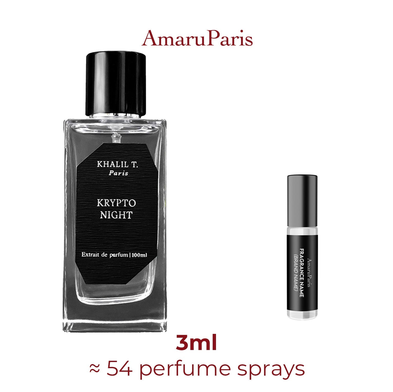 Parfum Krypto Night Khalil T. unisexe - ParfumAmaruParis