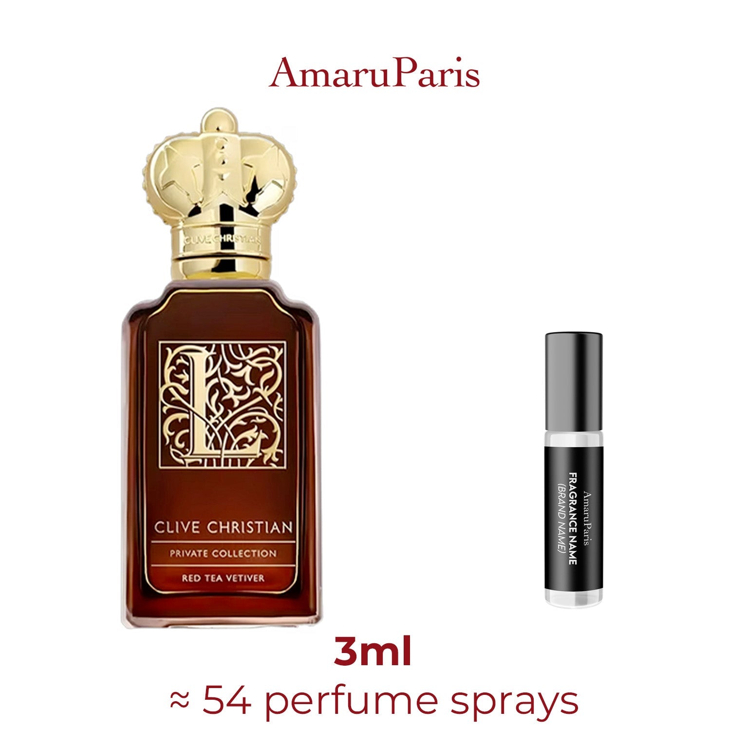 Parfum L Red Tea Vetiver Clive Christian unisexe - ParfumAmaruParis