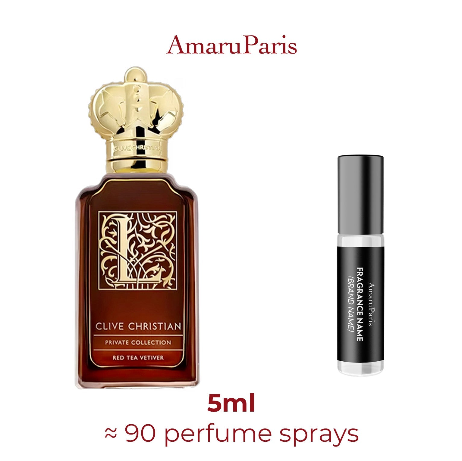 Parfum L Red Tea Vetiver Clive Christian unisexe - ParfumAmaruParis