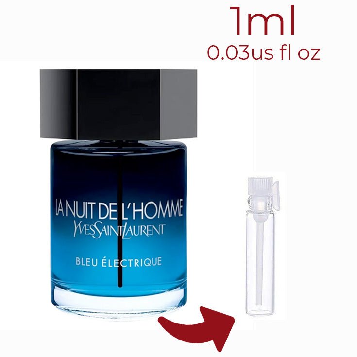 Parfum La Nuit de L'Homme Bleu Électrique Yves Saint Laurent pour homme - ParfumAmaruParis