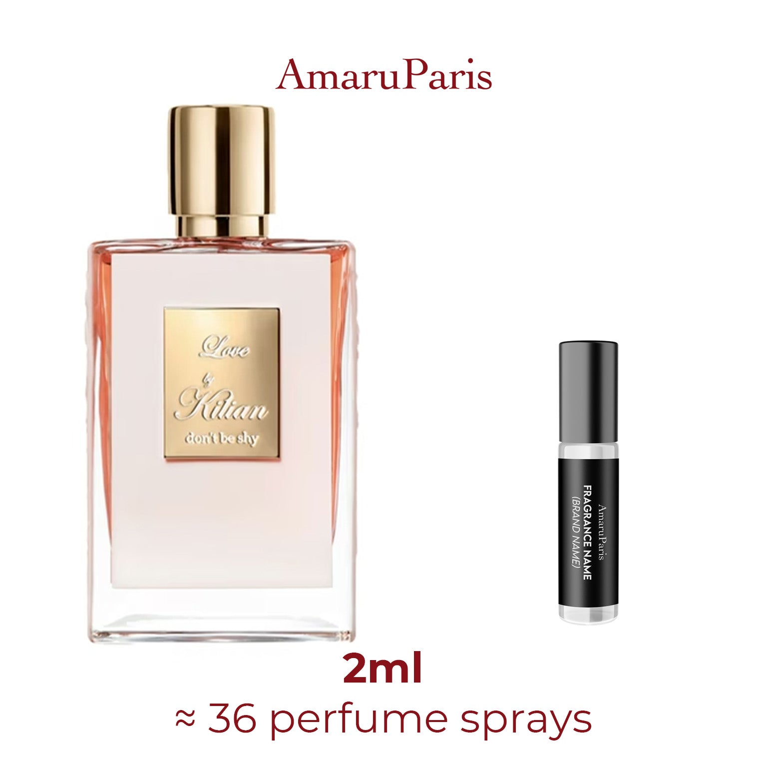 Parfum Love Don't Be Shy By Kilian pour femme - ParfumAmaruParis