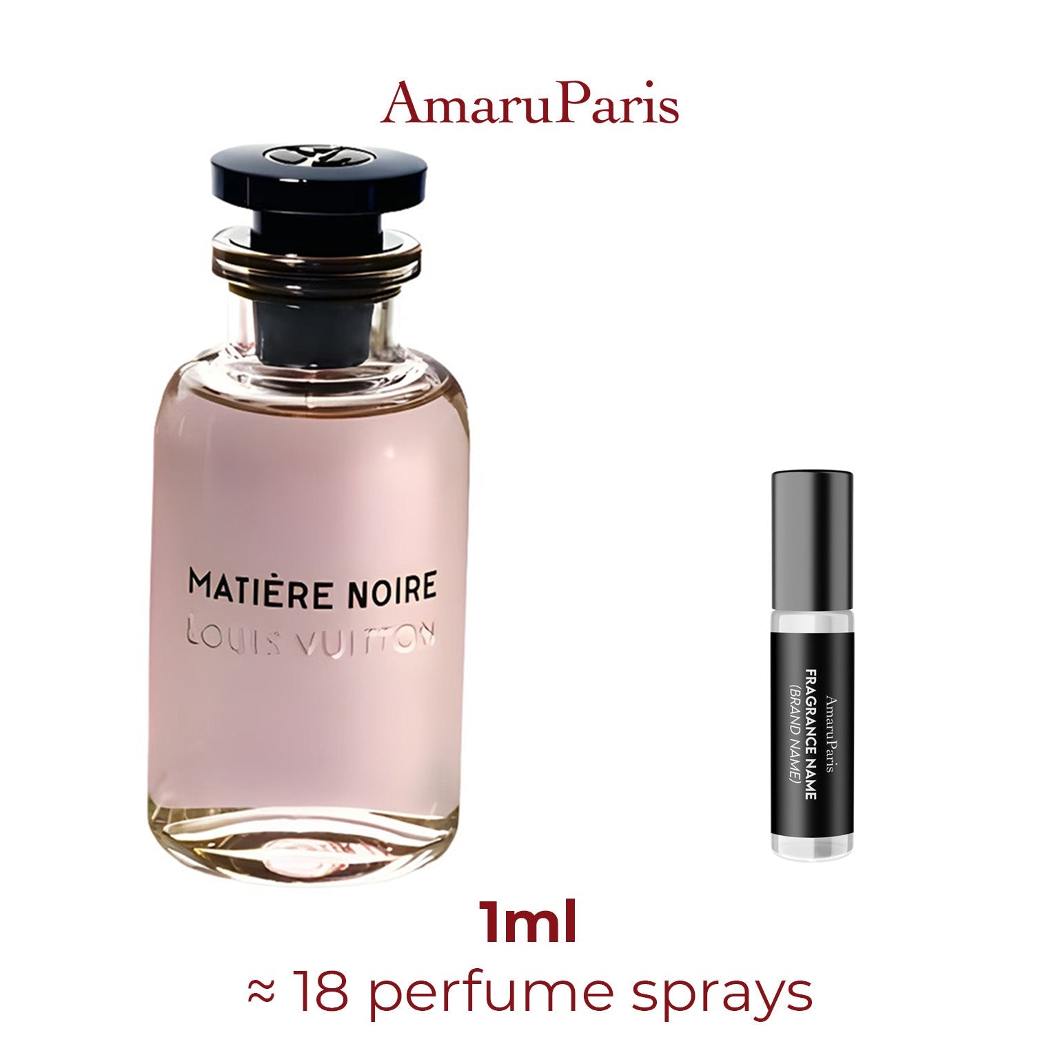 Parfum Matière Noire Louis Vuitton pour femme - ParfumAmaruParis