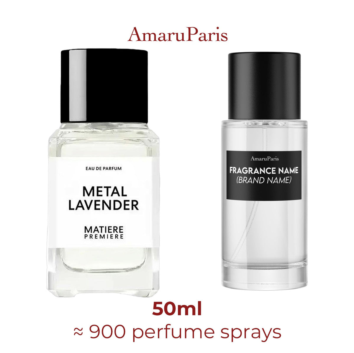 Parfum Metal Lavender Matière Première unisexe - ParfumAmaruParis