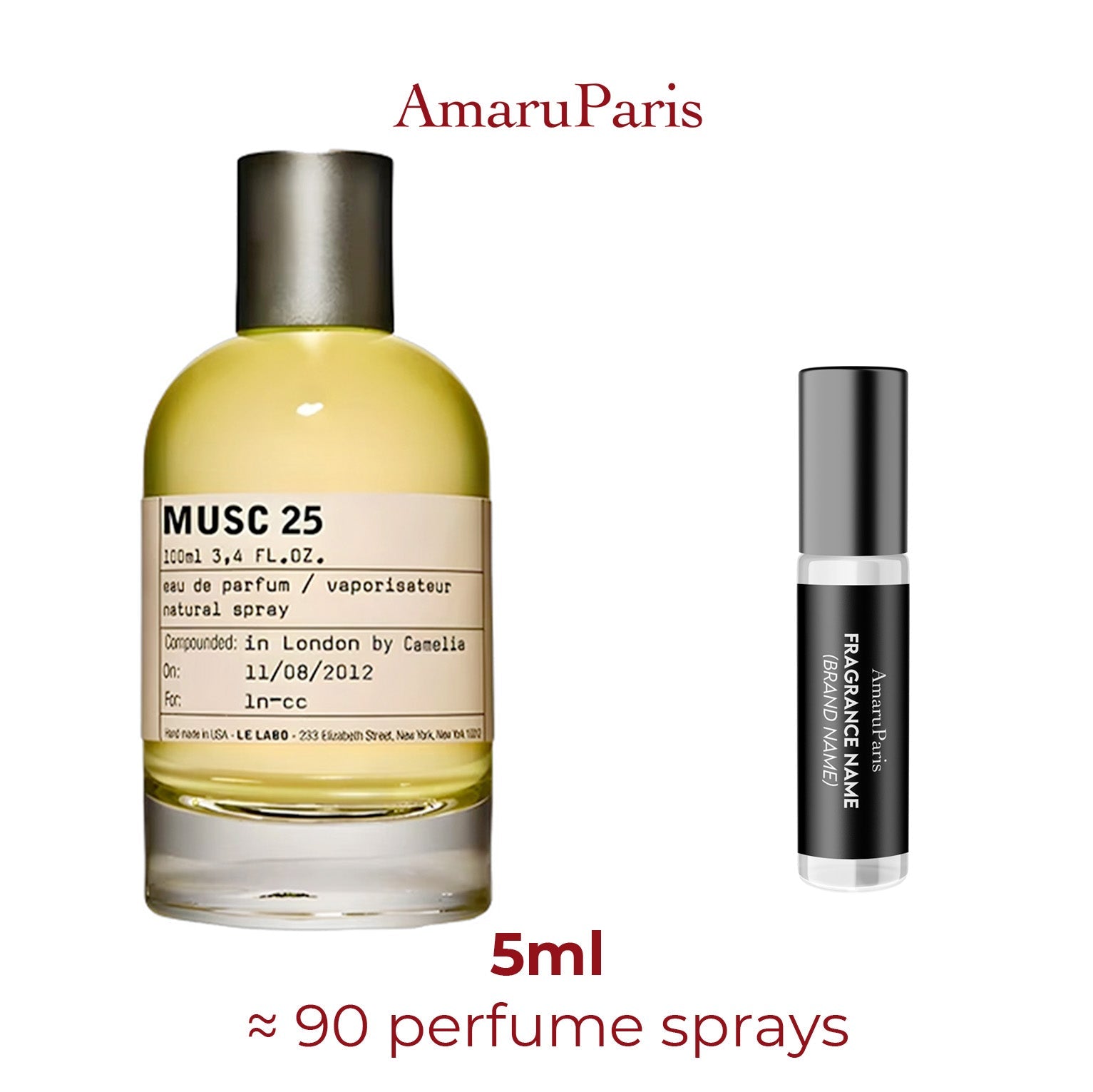 Parfum Musc 25 Los Angeles Le Labo unisexe - ParfumAmaruParis