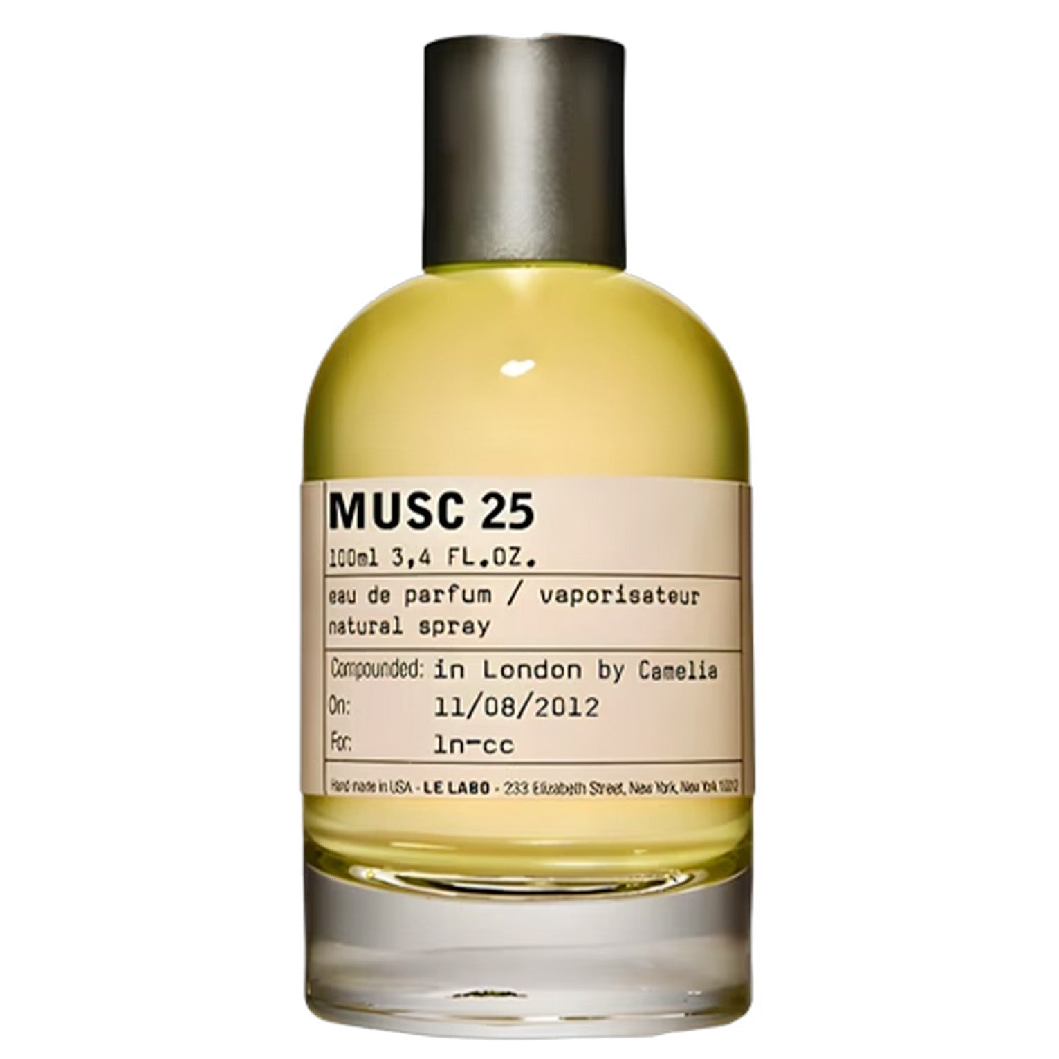Parfum Musc 25 Los Angeles Le Labo unisexe - ParfumAmaruParis