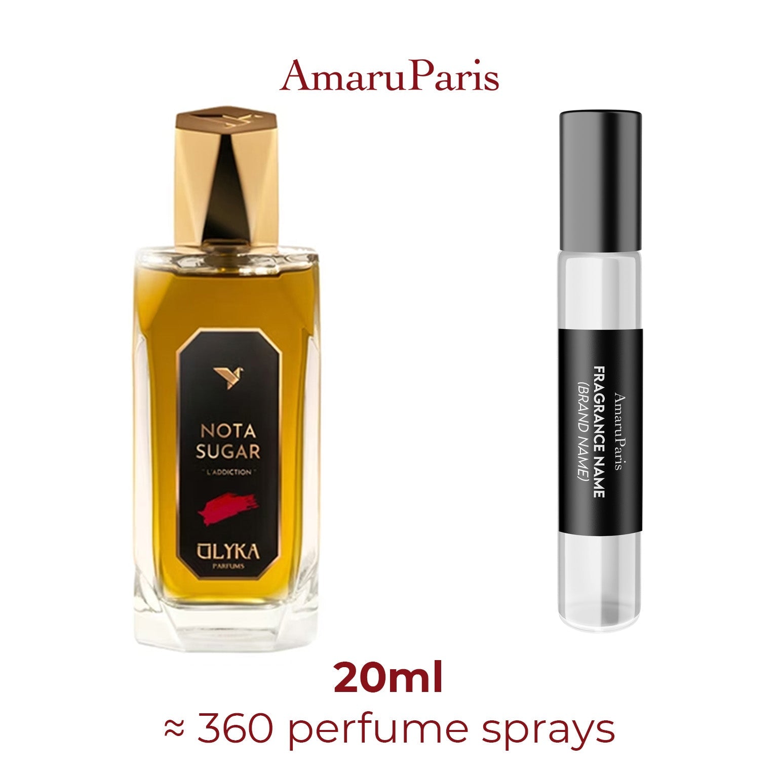 Parfum Nota Sugar Ulyka Parfums unisexe - ParfumAmaruParis