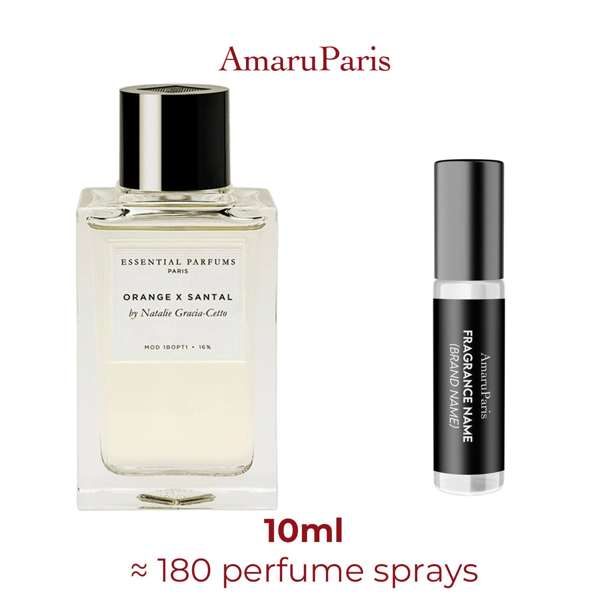 Parfum Orange X Santal Essential Parfums unisexe - ParfumAmaruParis