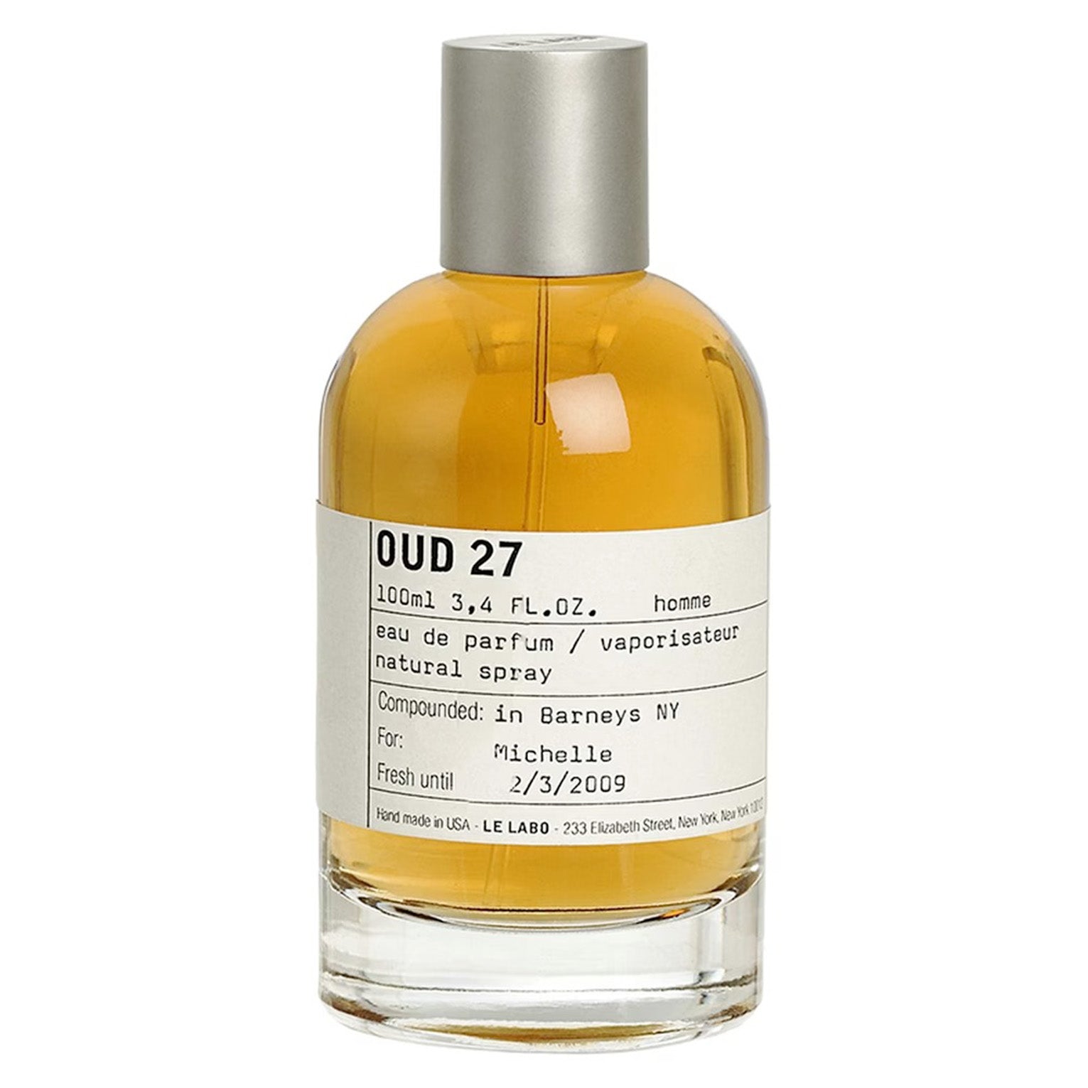 Parfum Oud 27 Le Labo unisexe - ParfumAmaruParis