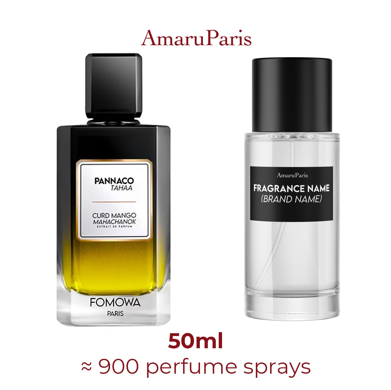 Parfum Pannaco Tahaa FOMOWA Paris unisexe - ParfumAmaruParis