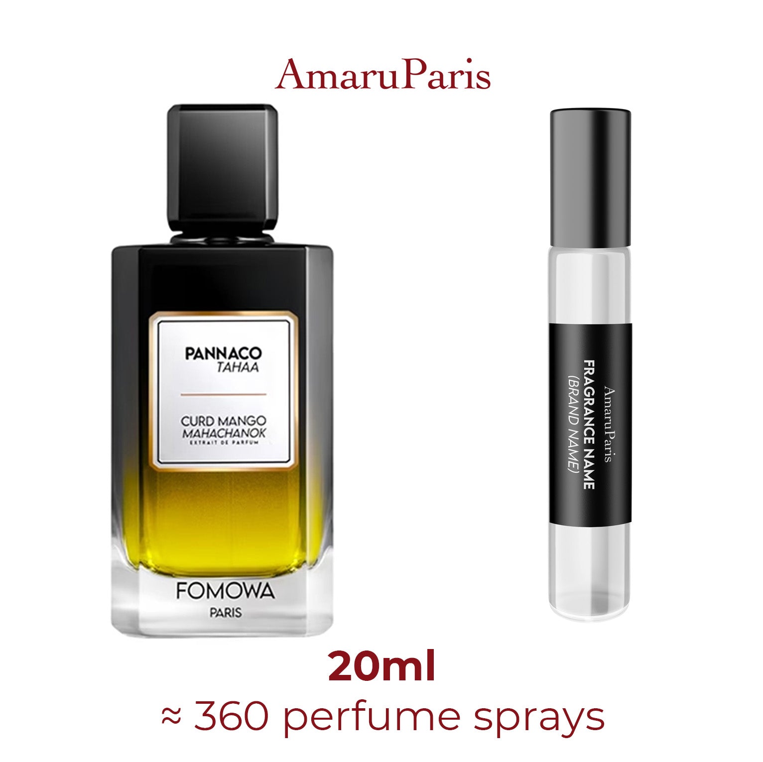 Parfum Pannaco Tahaa FOMOWA Paris unisexe - ParfumAmaruParis