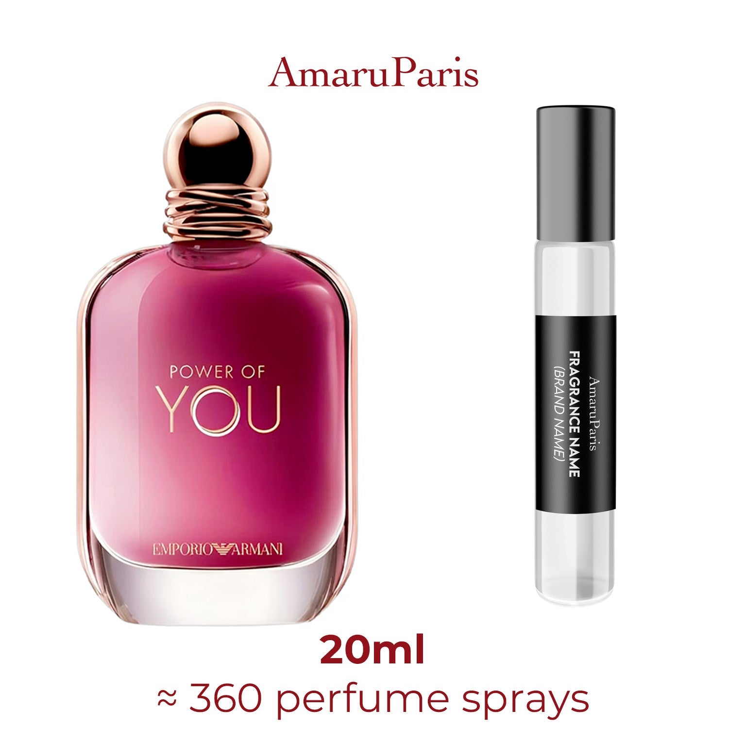Parfum Power Of You Giorgio Armani pour femme - AmaruParis