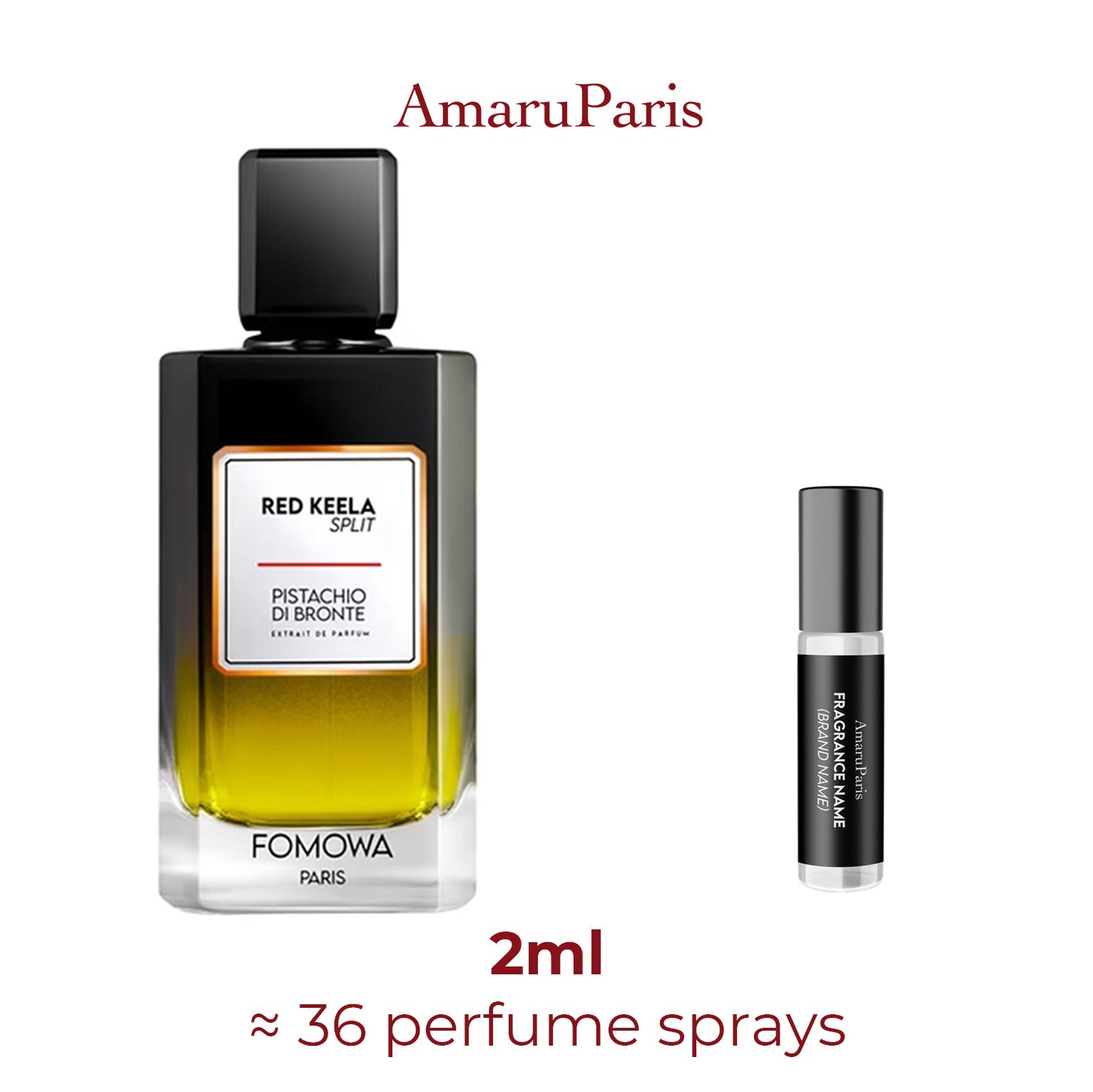 Parfum Red Keela Splita FOMOWA Paris unisexe - ParfumAmaruParis