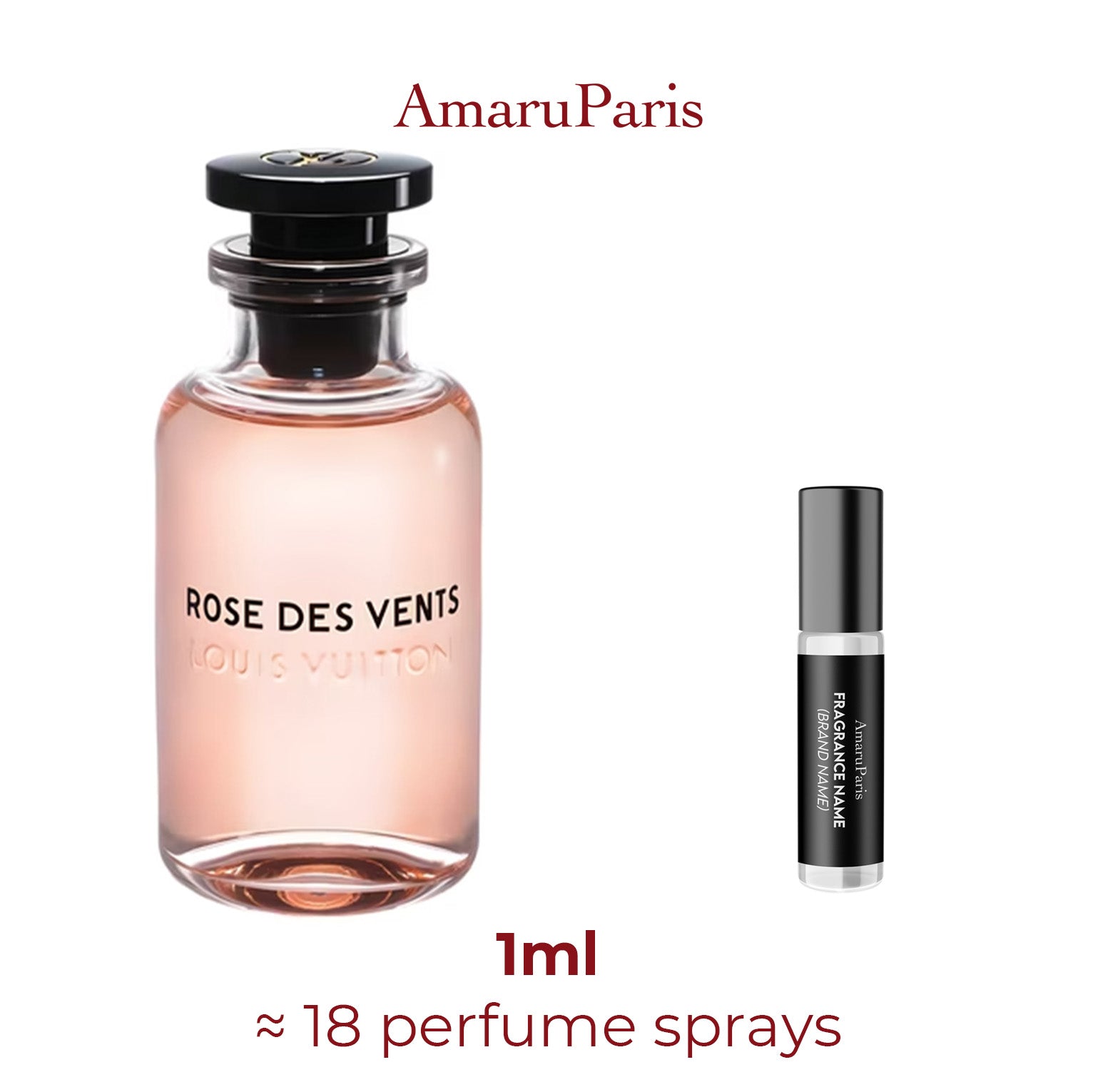 Parfum Rose des Vents Louis Vuitton pour femme - ParfumAmaruParis