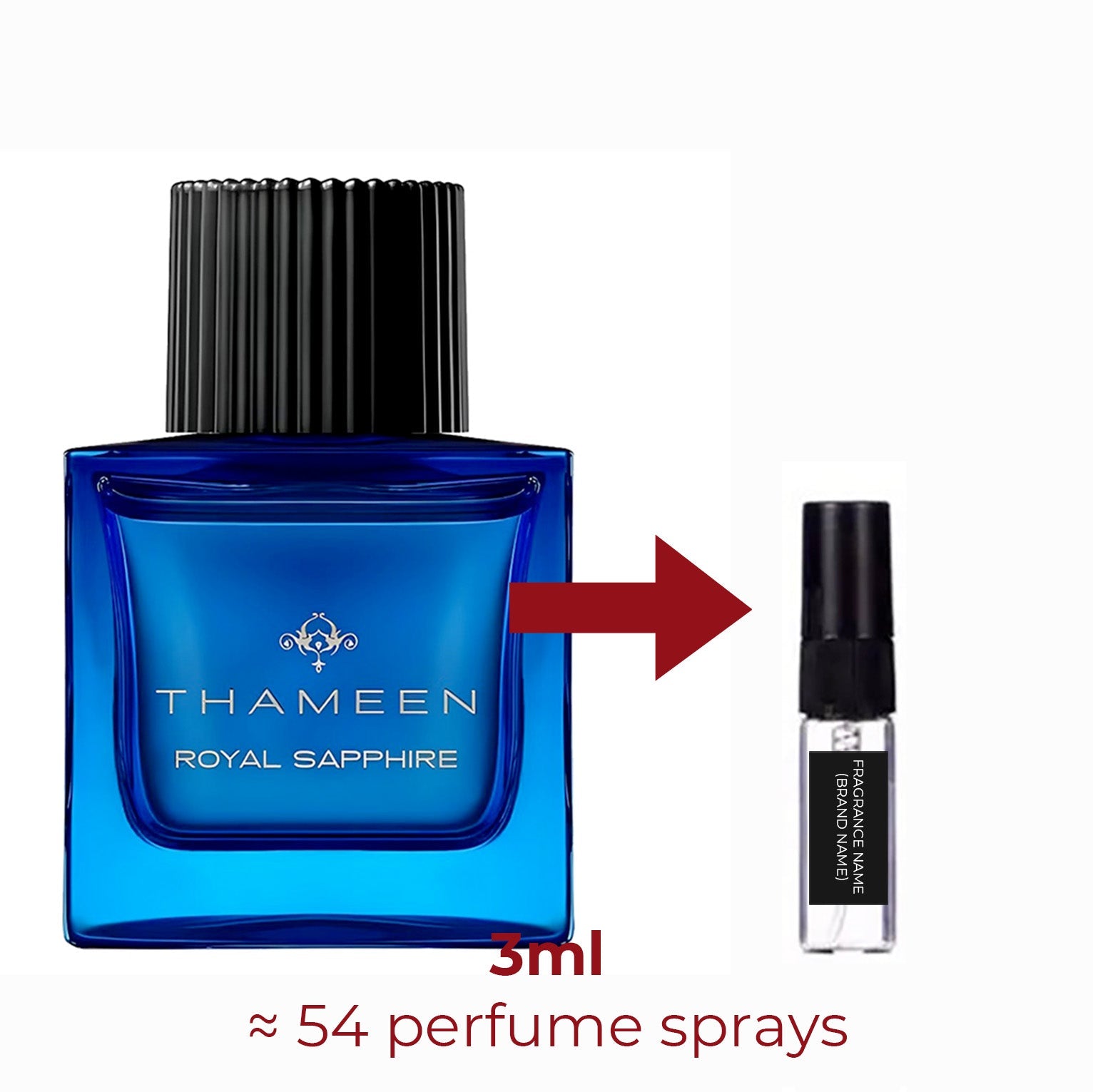 Parfum Royal Sapphire Thameen unisexe - ParfumAmaruParis