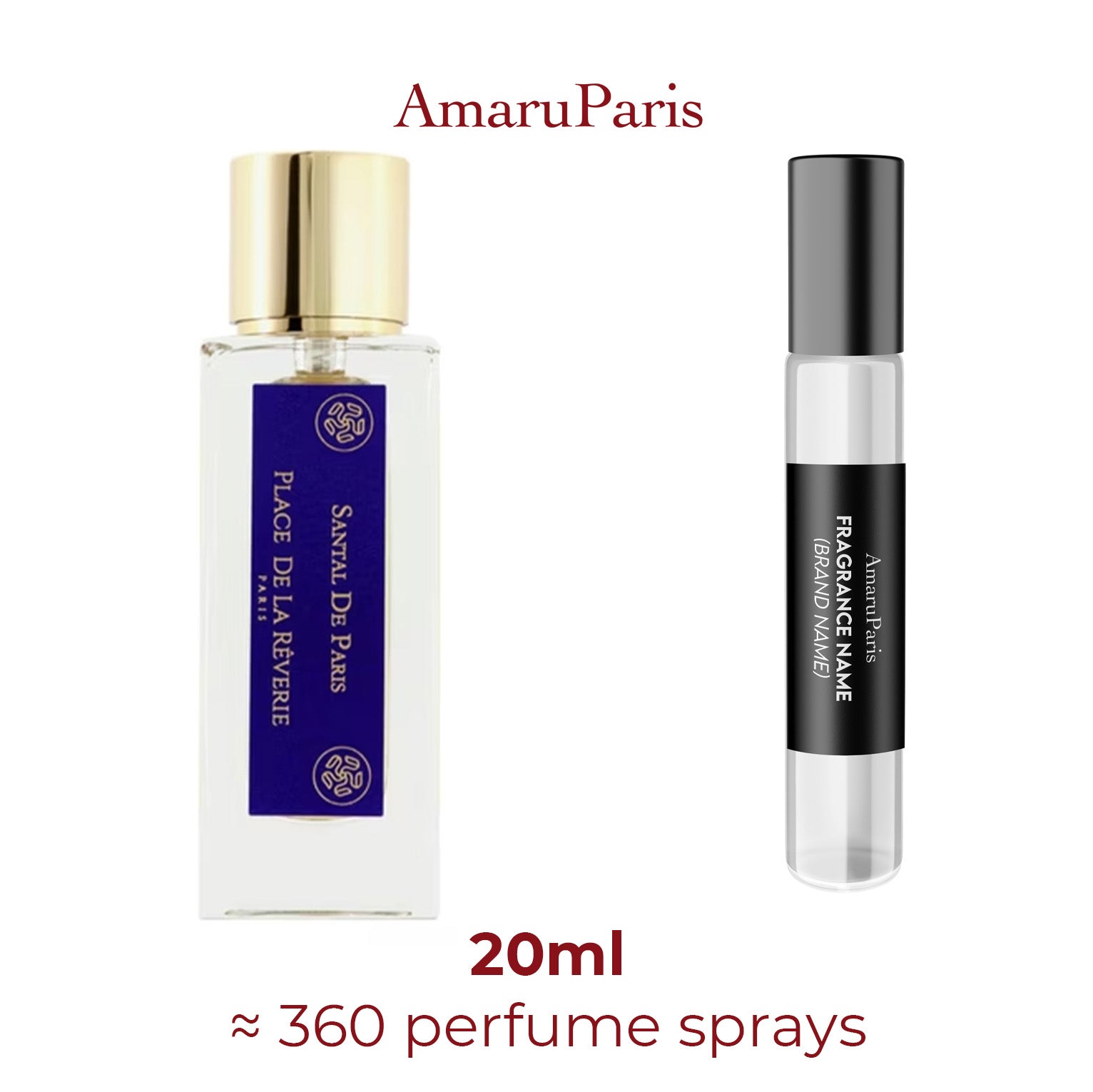 Parfum Santal de Paris Place de la Rêverie unisexe - ParfumAmaruParis