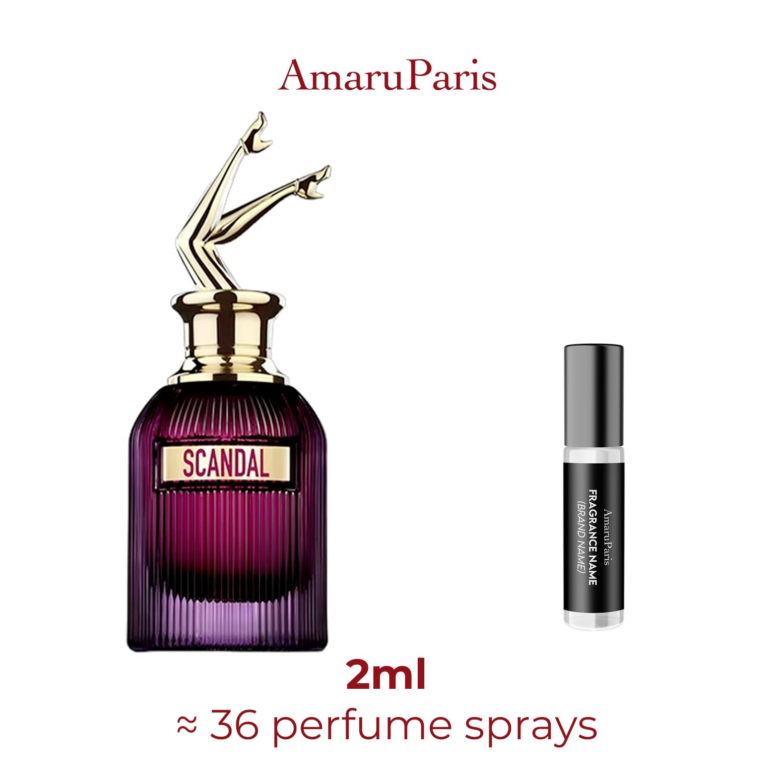 Parfum Scandal Intense Jean Paul Gaultier pour femme - ParfumAmaruParis