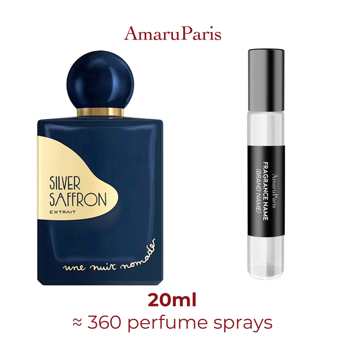 Parfum Silver Saffron Une Nuit Nomade unisexe - ParfumAmaruParis