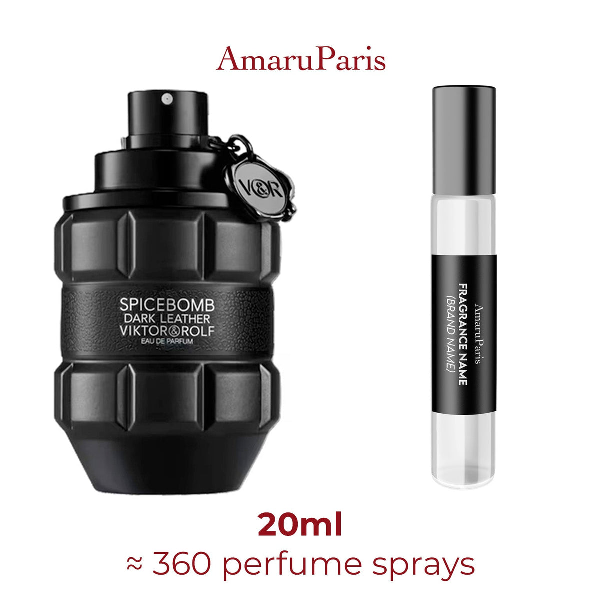 Parfum Spicebomb Dark Leather Viktor&Rolf pour homme - ParfumAmaruParis