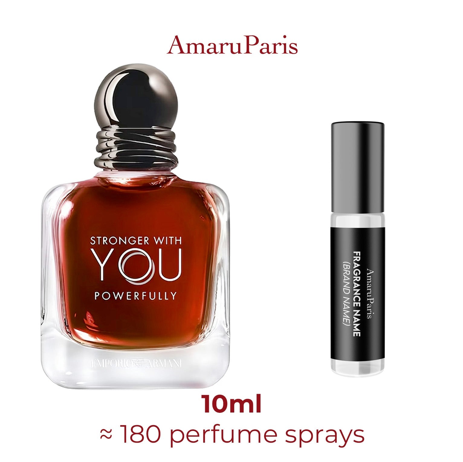 Parfum Stronger With You Powerfully Giorgio Armani pour homme - AmaruParis