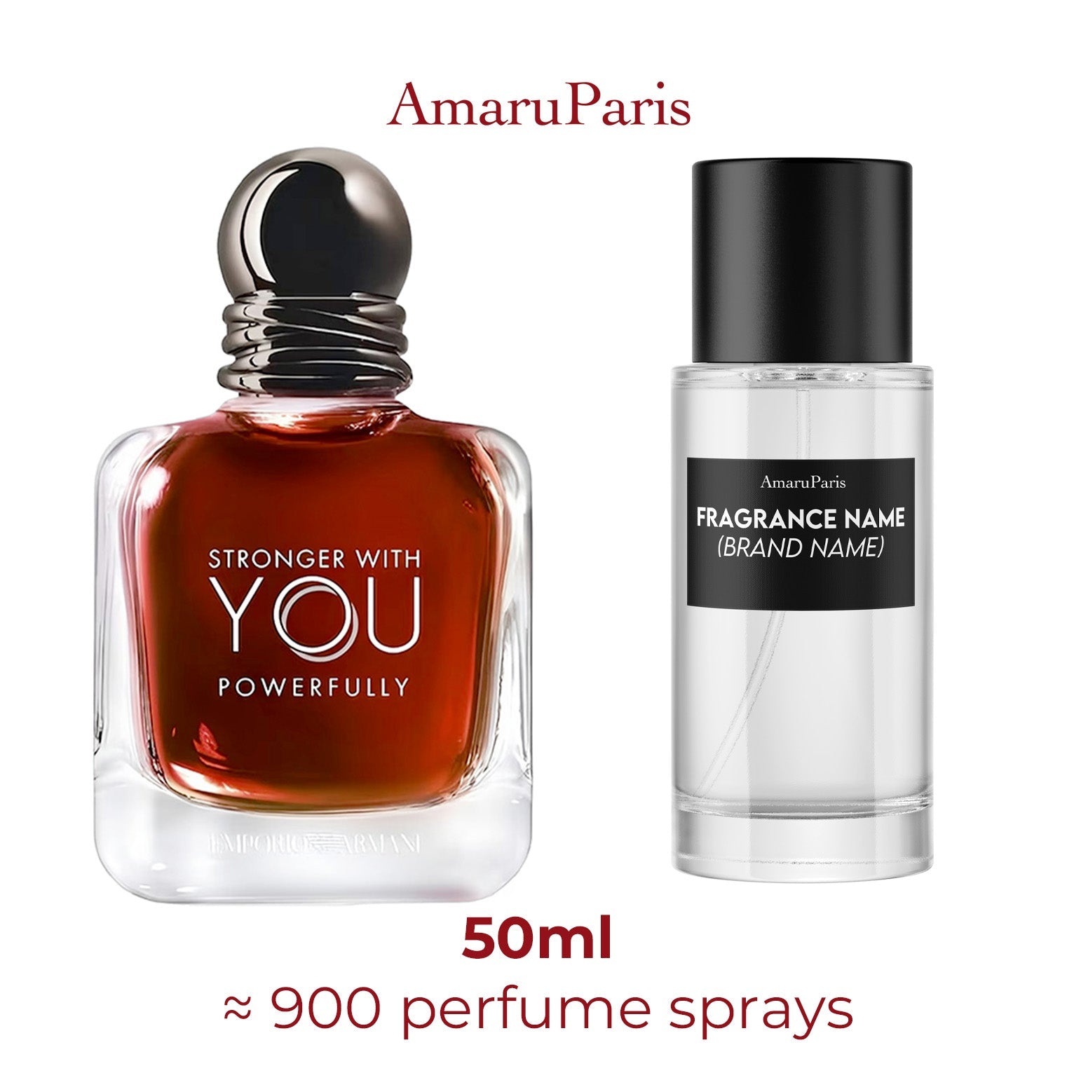 Parfum Stronger With You Powerfully Giorgio Armani pour homme - AmaruParis