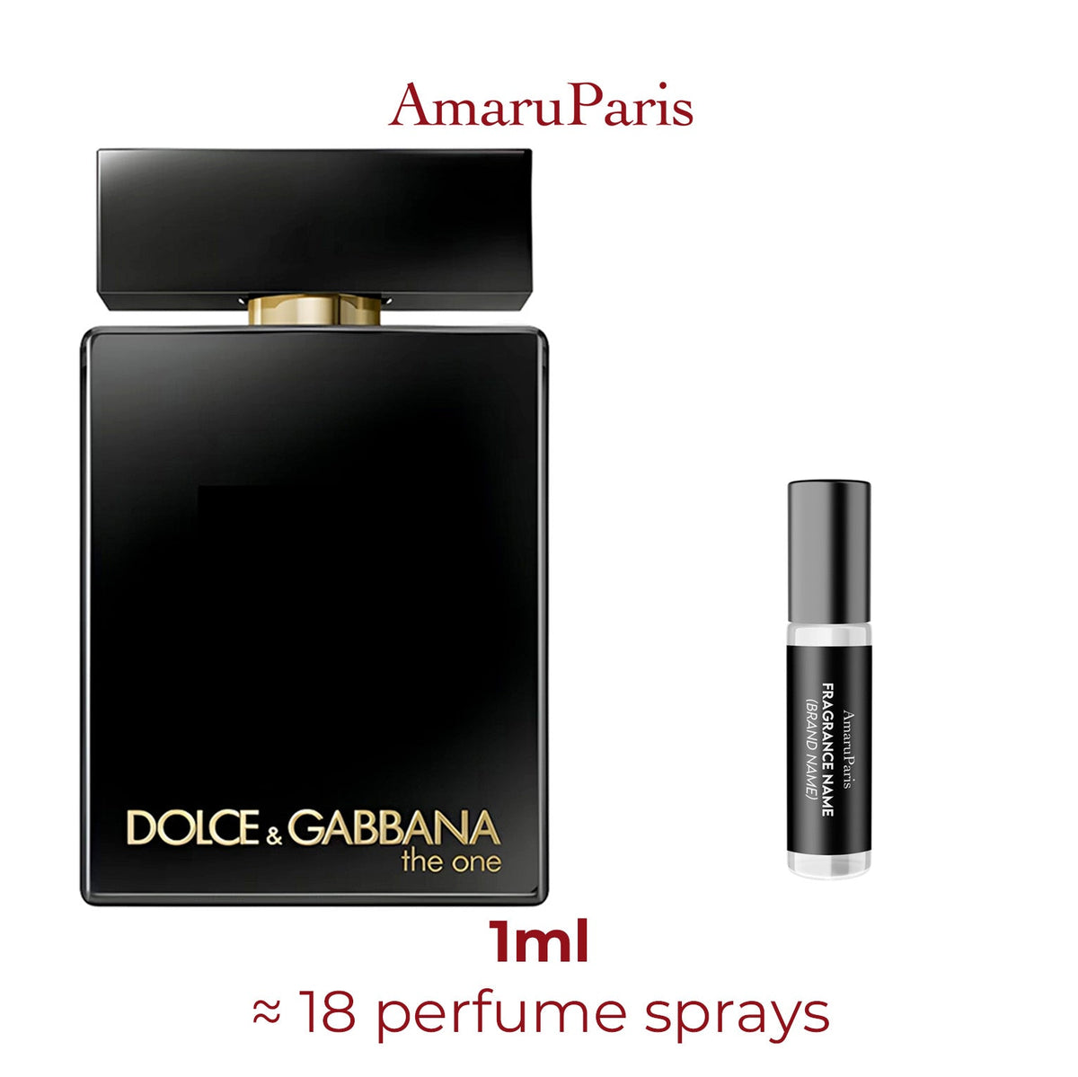 Parfum The One for Men Eau de Parfum Intense Dolce & Gabbana pour homme - ParfumAmaruParis