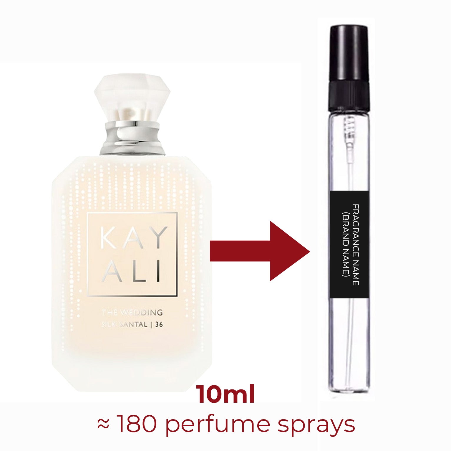 Parfum The Wedding Silk Santal | 36 Kayali Fragrances pour femme - ParfumAmaruParis