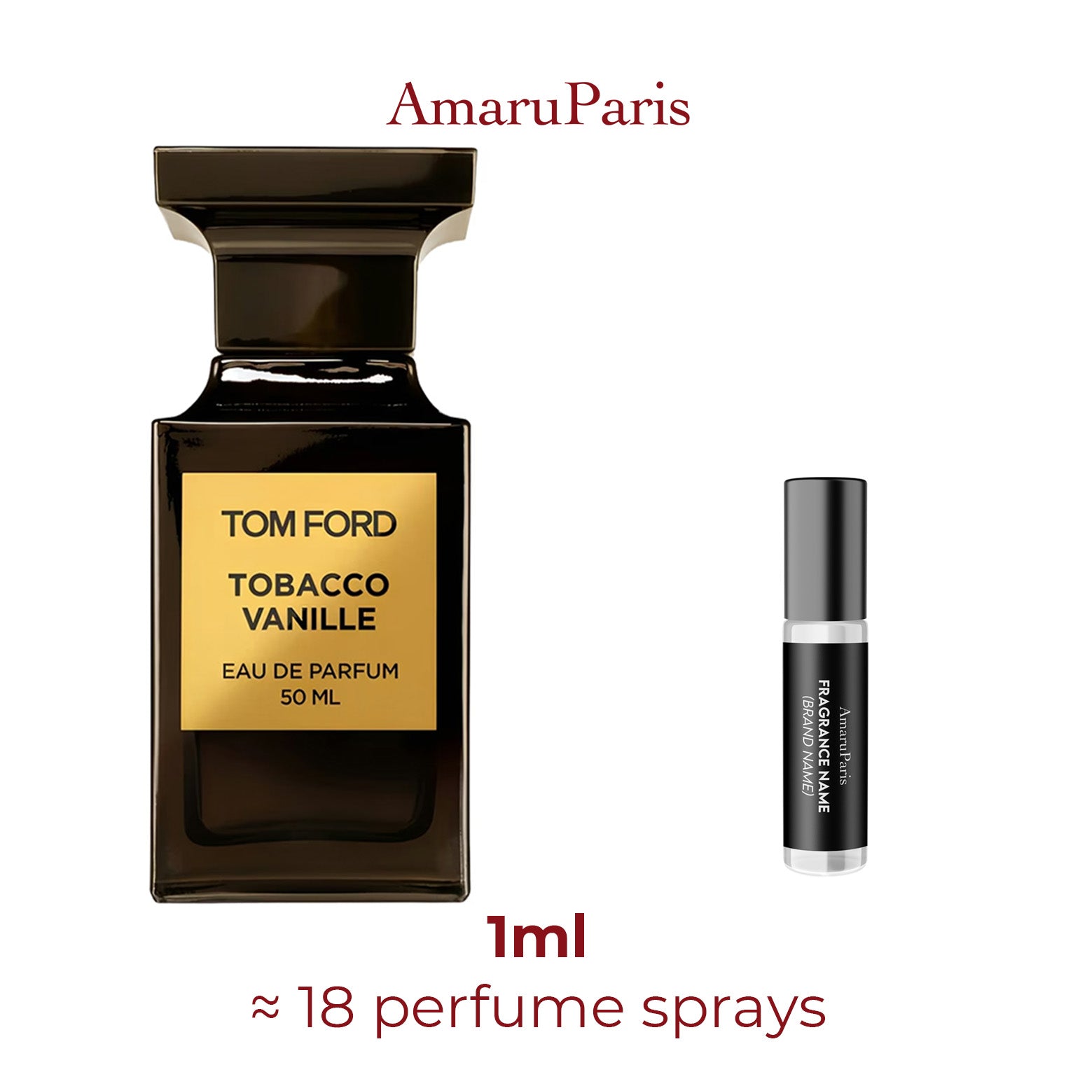 Parfum Tobacco Vanille Tom Ford unisexe - ParfumAmaruParis