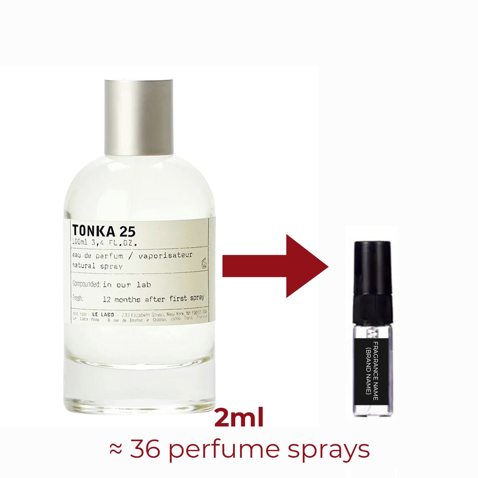 Parfum Tonka 25 Le Labo unisexe - ParfumAmaruParis