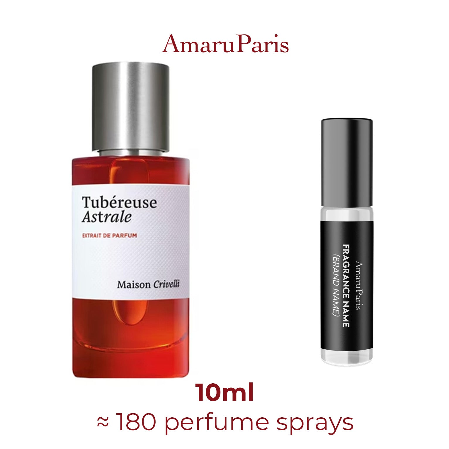 Parfum Tubéreuse Astrale Maison Crivelli unisexe - ParfumAmaruParis