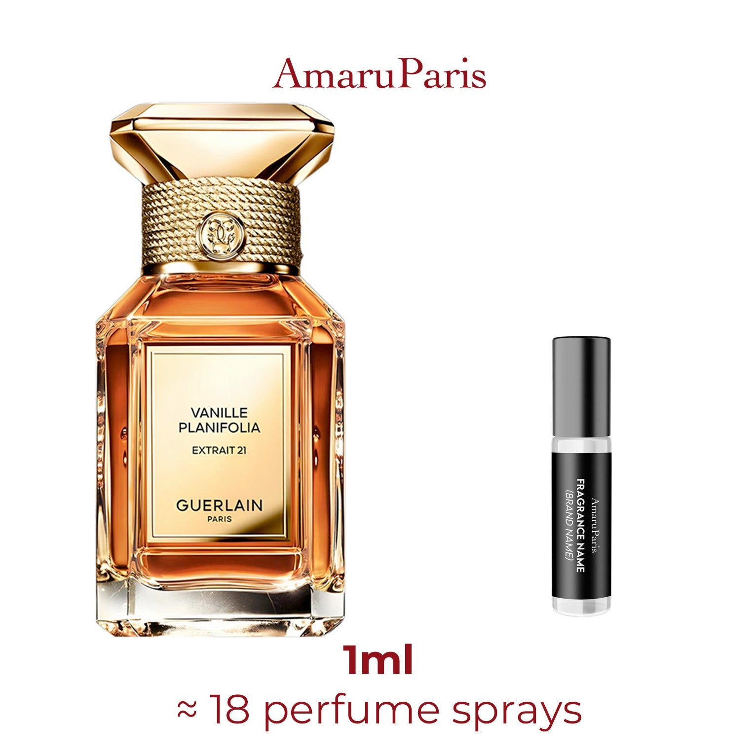 Parfum Vanille Planifolia Extrait 21 Guerlain unisexe - ParfumAmaruParis
