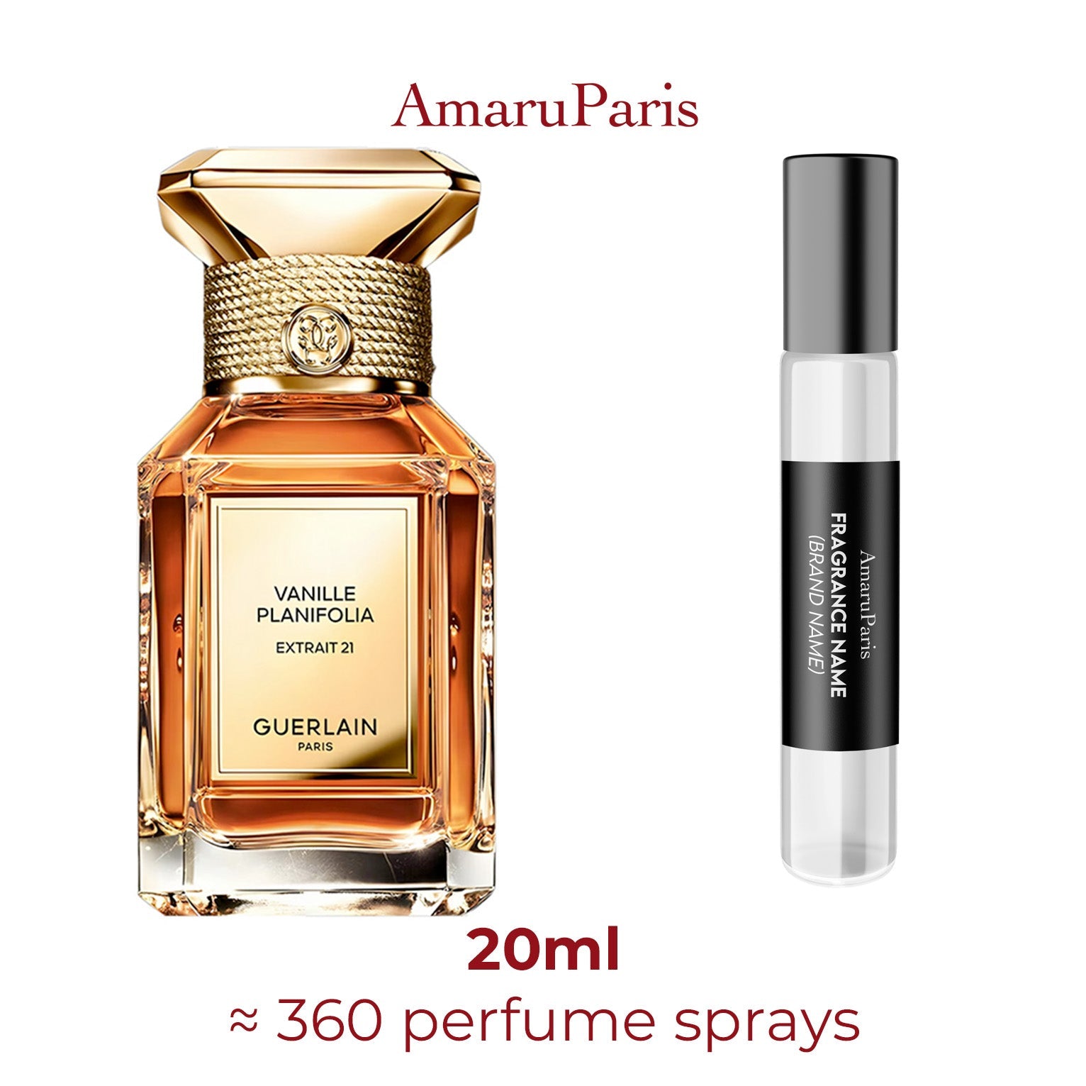 Parfum Vanille Planifolia Extrait 21 Guerlain unisexe - ParfumAmaruParis