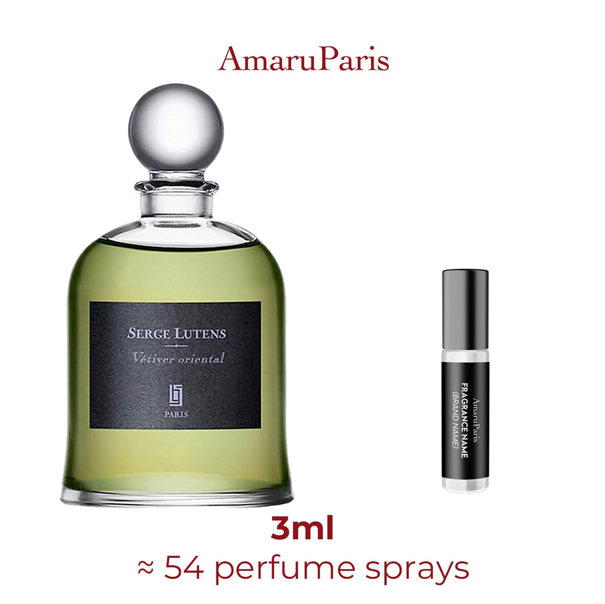 Parfum Vétiver Oriental Serge Lutens unisexe - ParfumAmaruParis