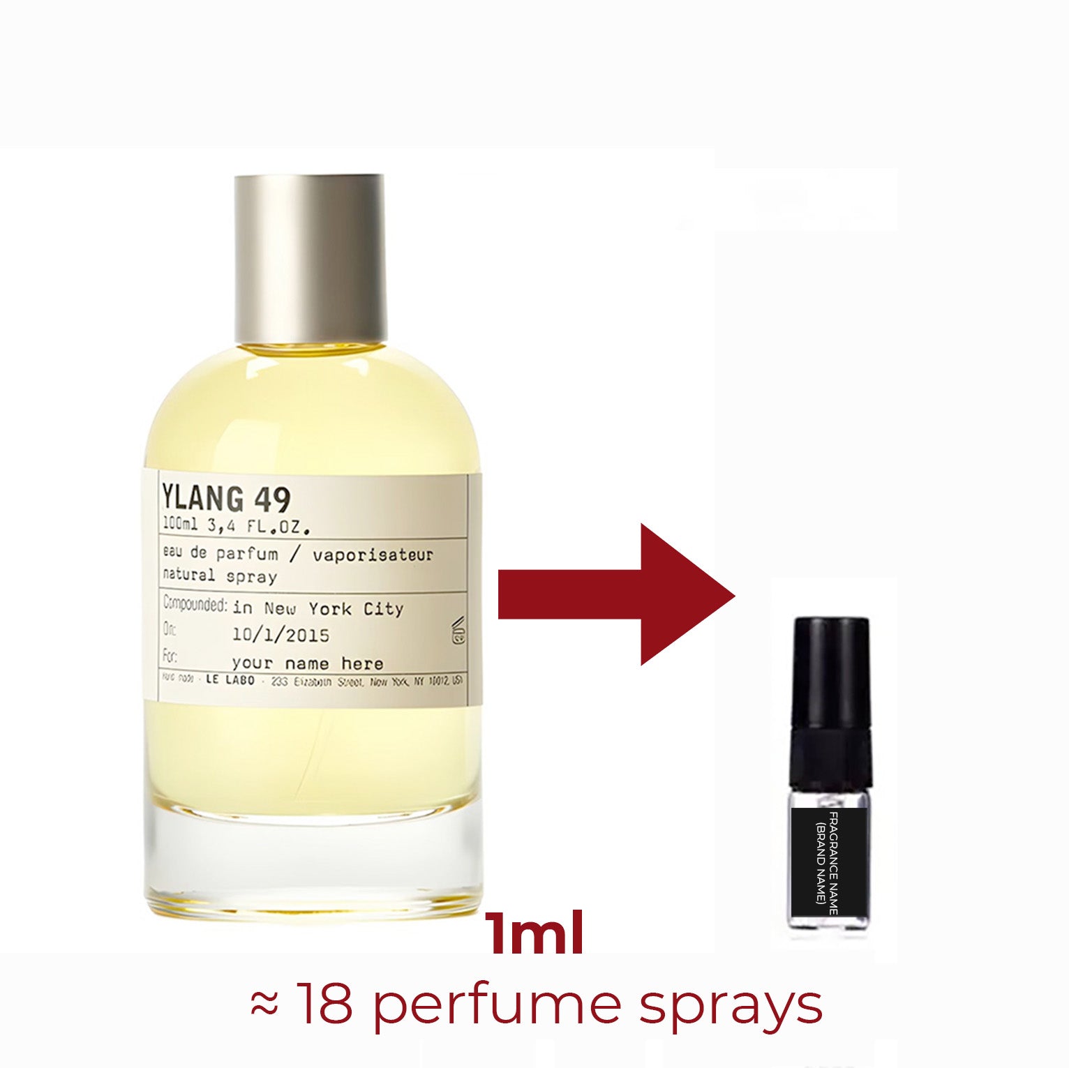 Parfum Ylang 49 Le Labo unisexe - ParfumAmaruParis