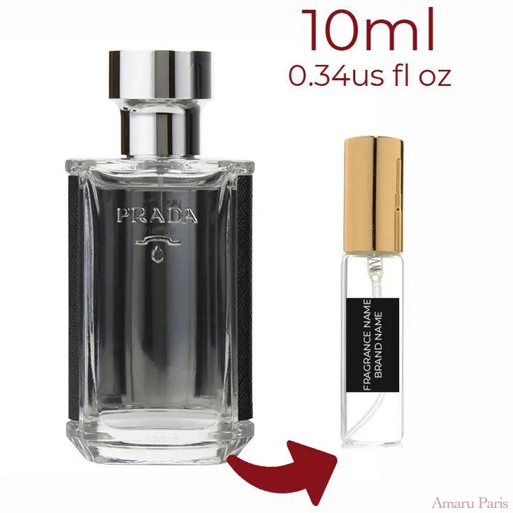 Prada L'Homme Prada for men Decant Fragrance Samples - ParfumAmaruParis