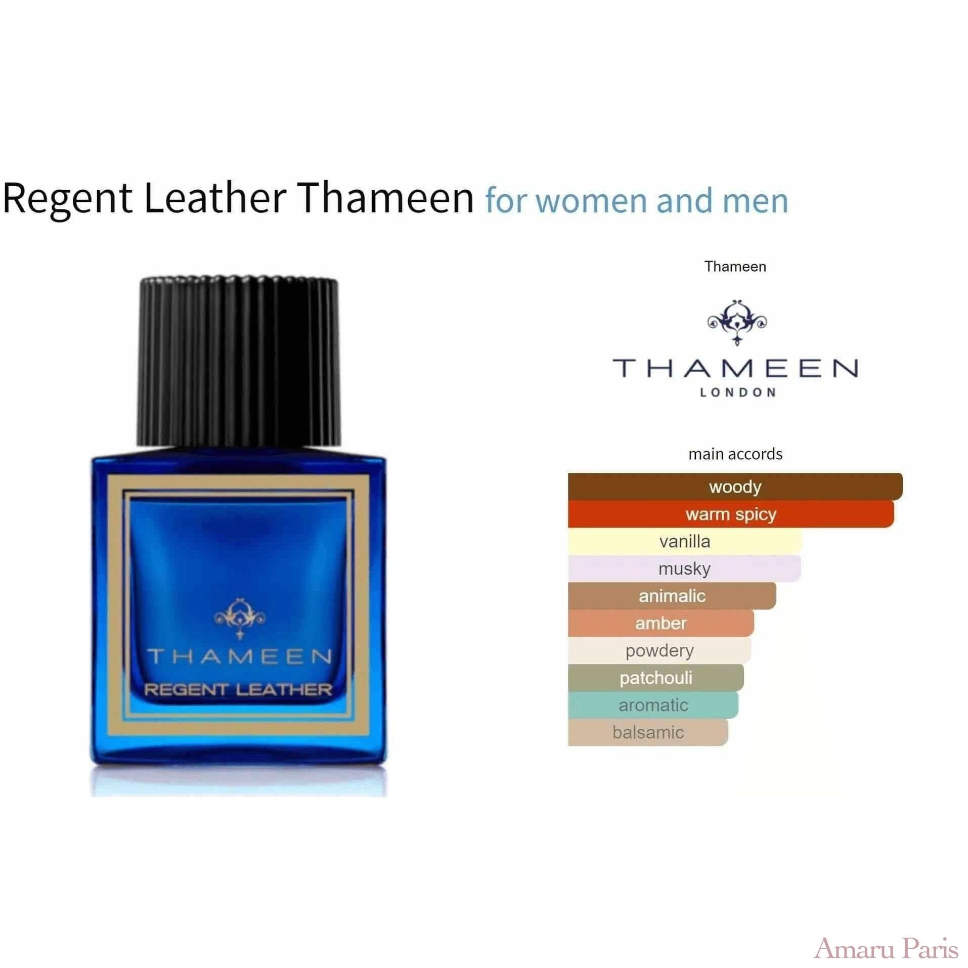 Regent Leather Thameen for women and men Decant Fragrance Samples - ParfumAmaruParis
