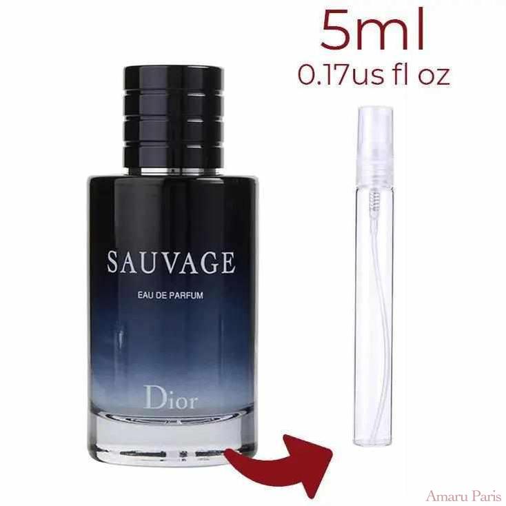 Sauvage Dior for men Decant Fragrance Samples - ParfumAmaruParis