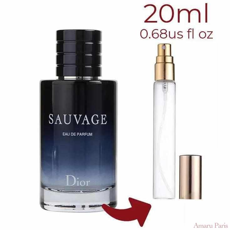 Sauvage Dior for men Decant Fragrance Samples - ParfumAmaruParis