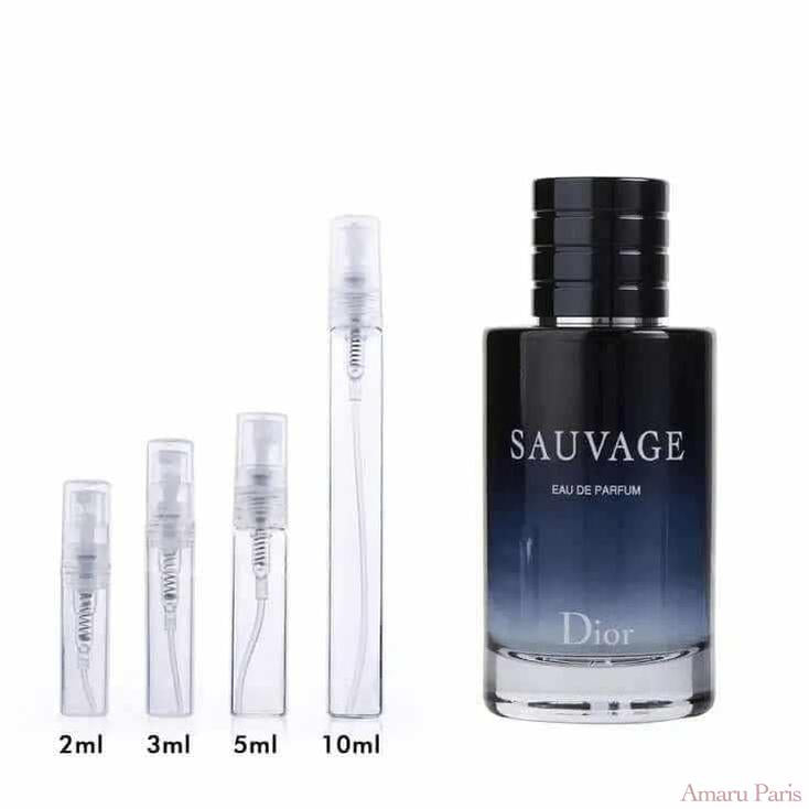 Sauvage Dior for men Decant Fragrance Samples - ParfumAmaruParis