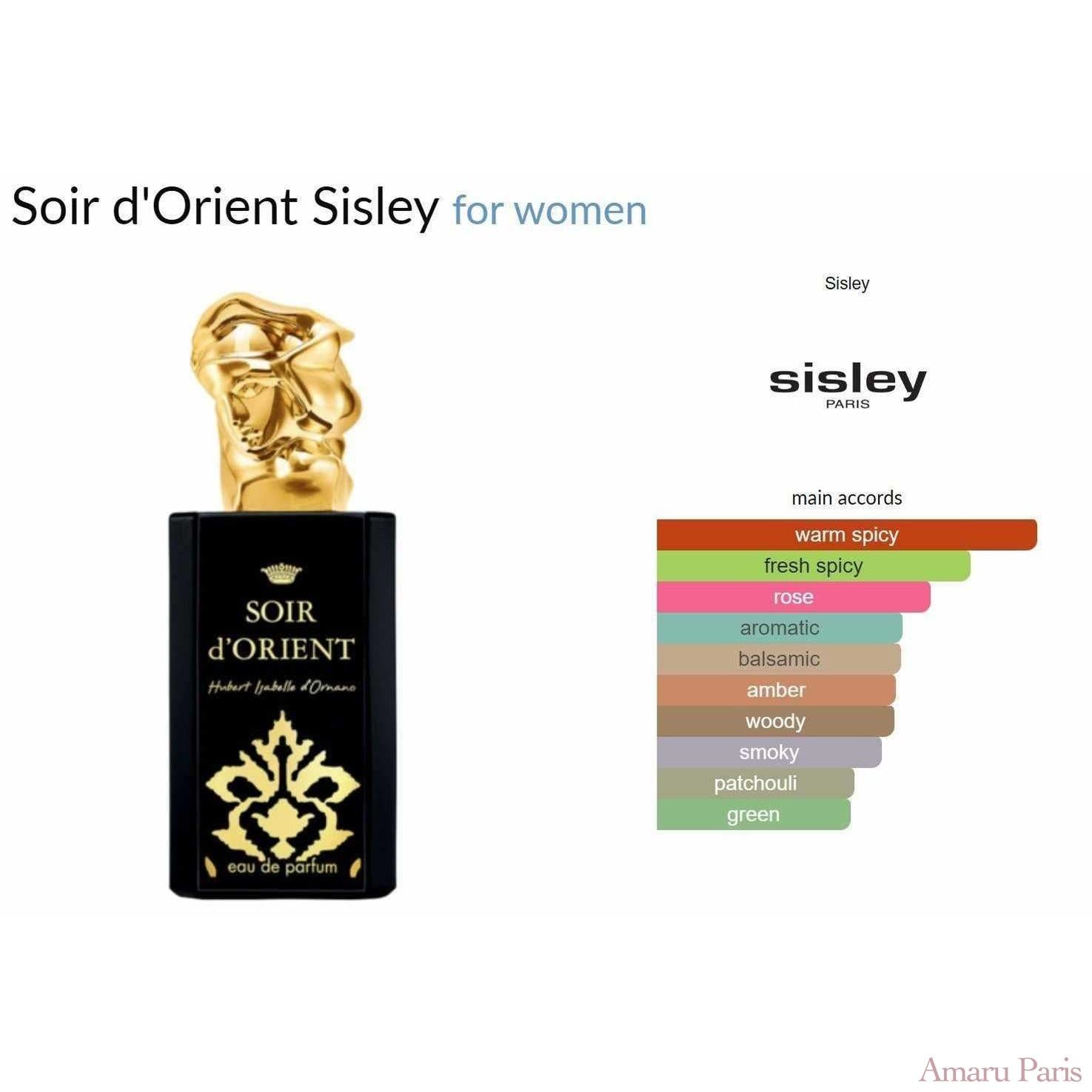 Soir d'Оrient Sisley for women - ParfumAmaruParis