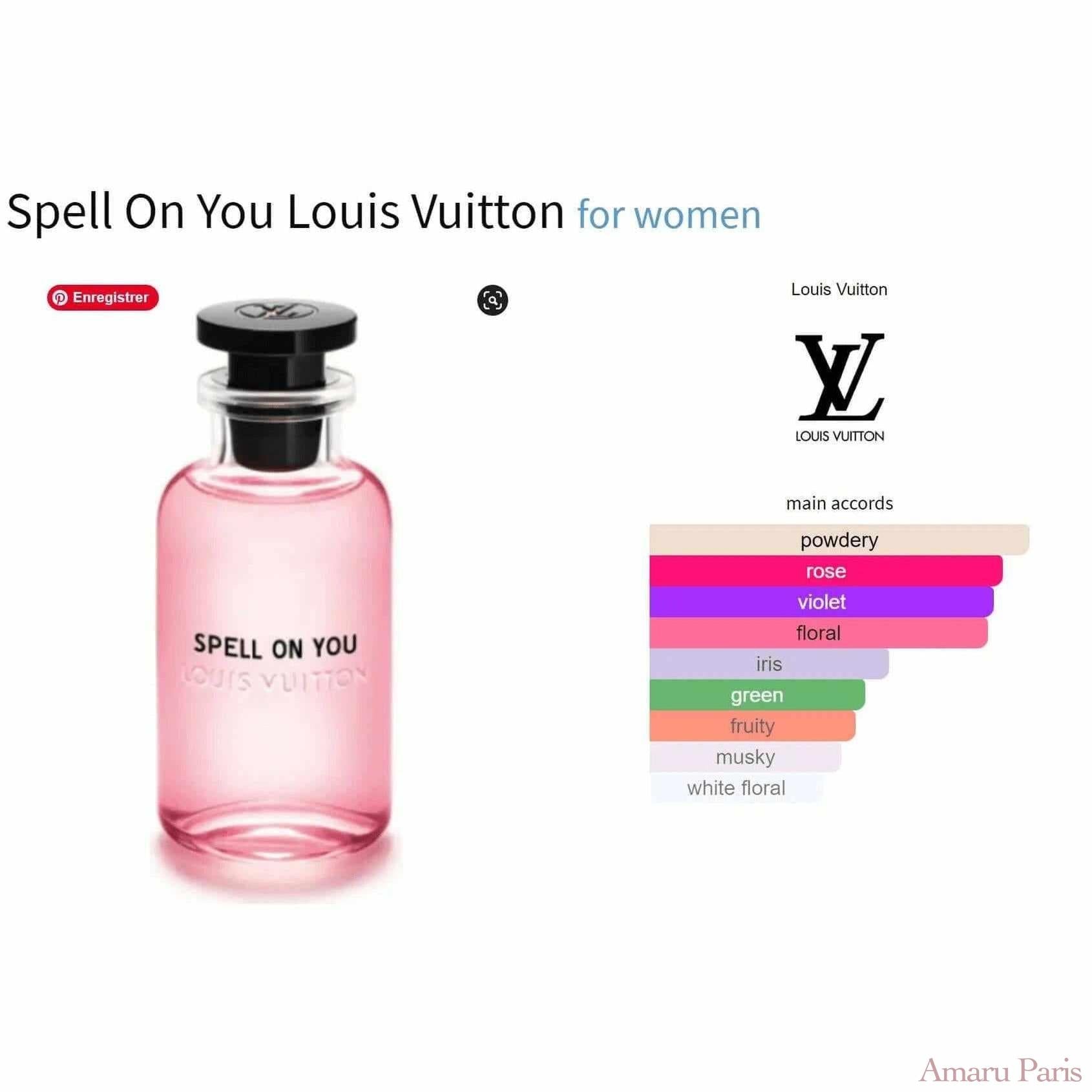 Spell On You Louis Vuitton for women Decant Fragrance Samples - ParfumAmaruParis